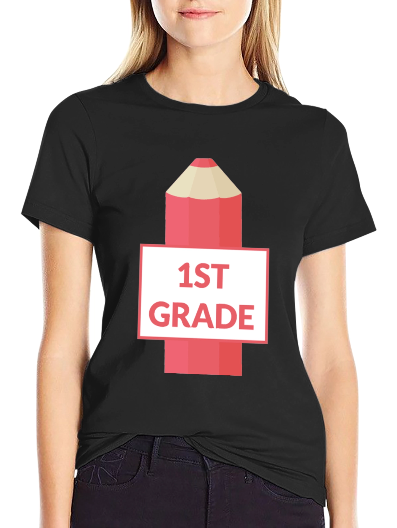 1st Grade Pencil Shirt - Back to School Tee