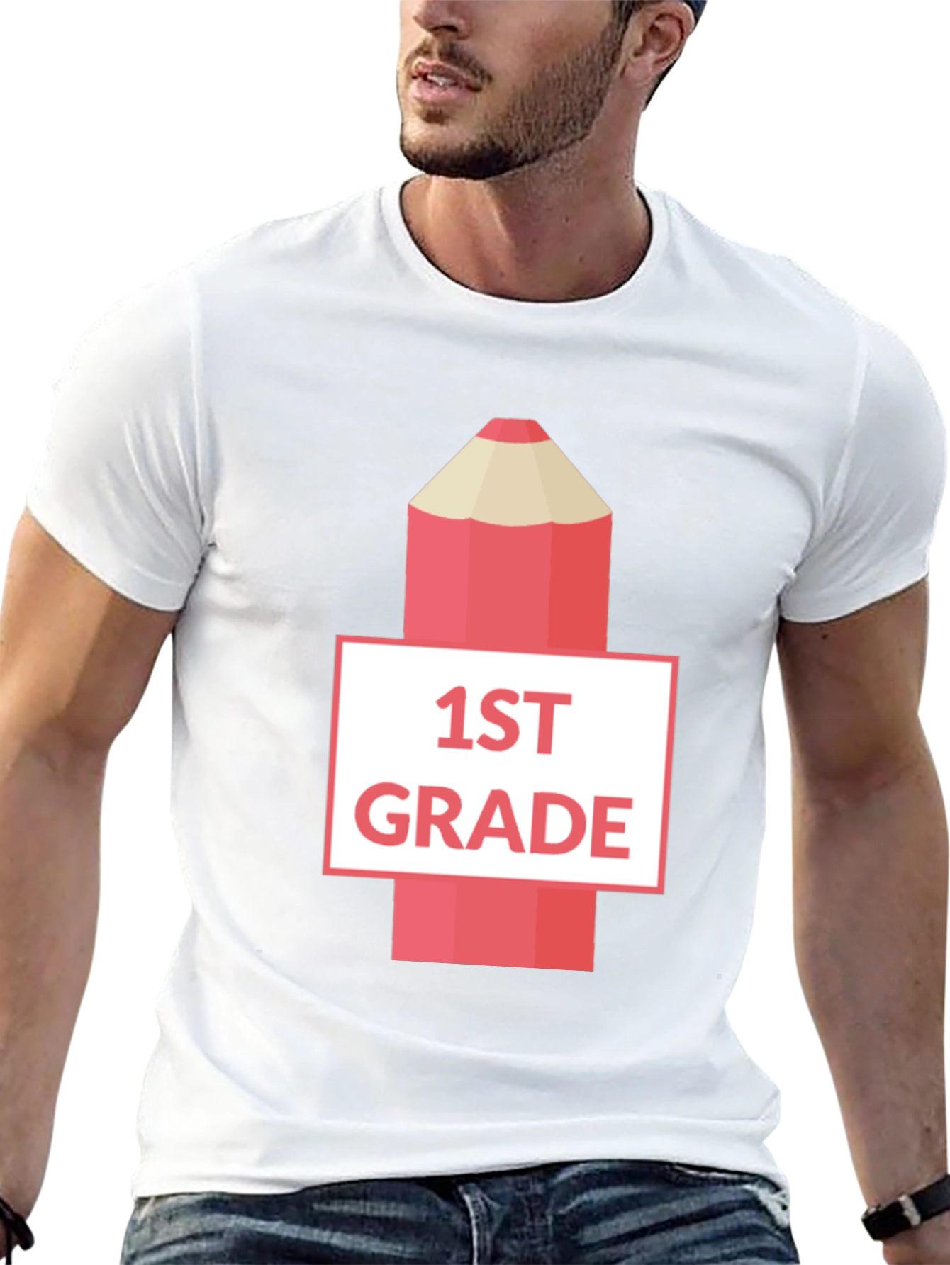 1st Grade Pencil Shirt - Back to School Tee