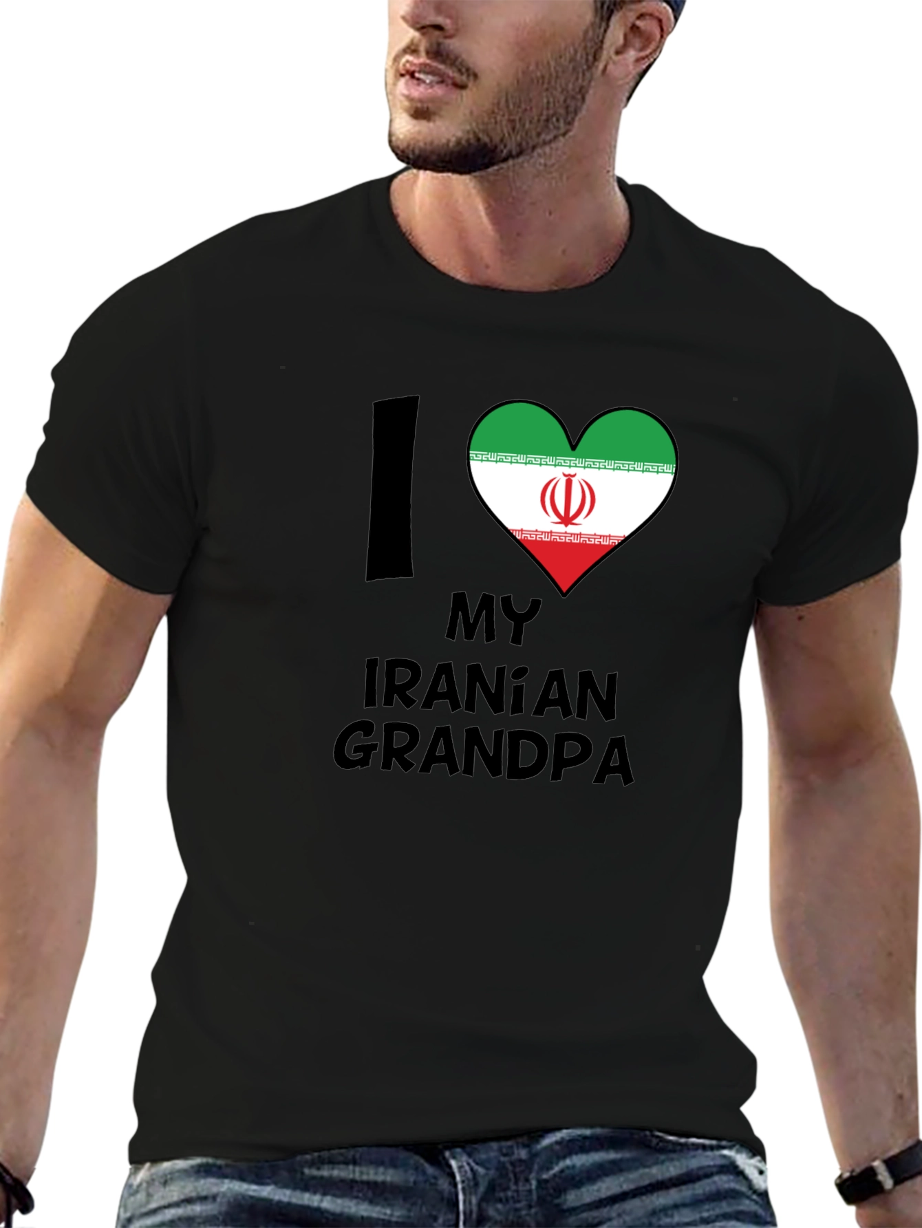 I Love My Iranian Grandpa T-Shirt