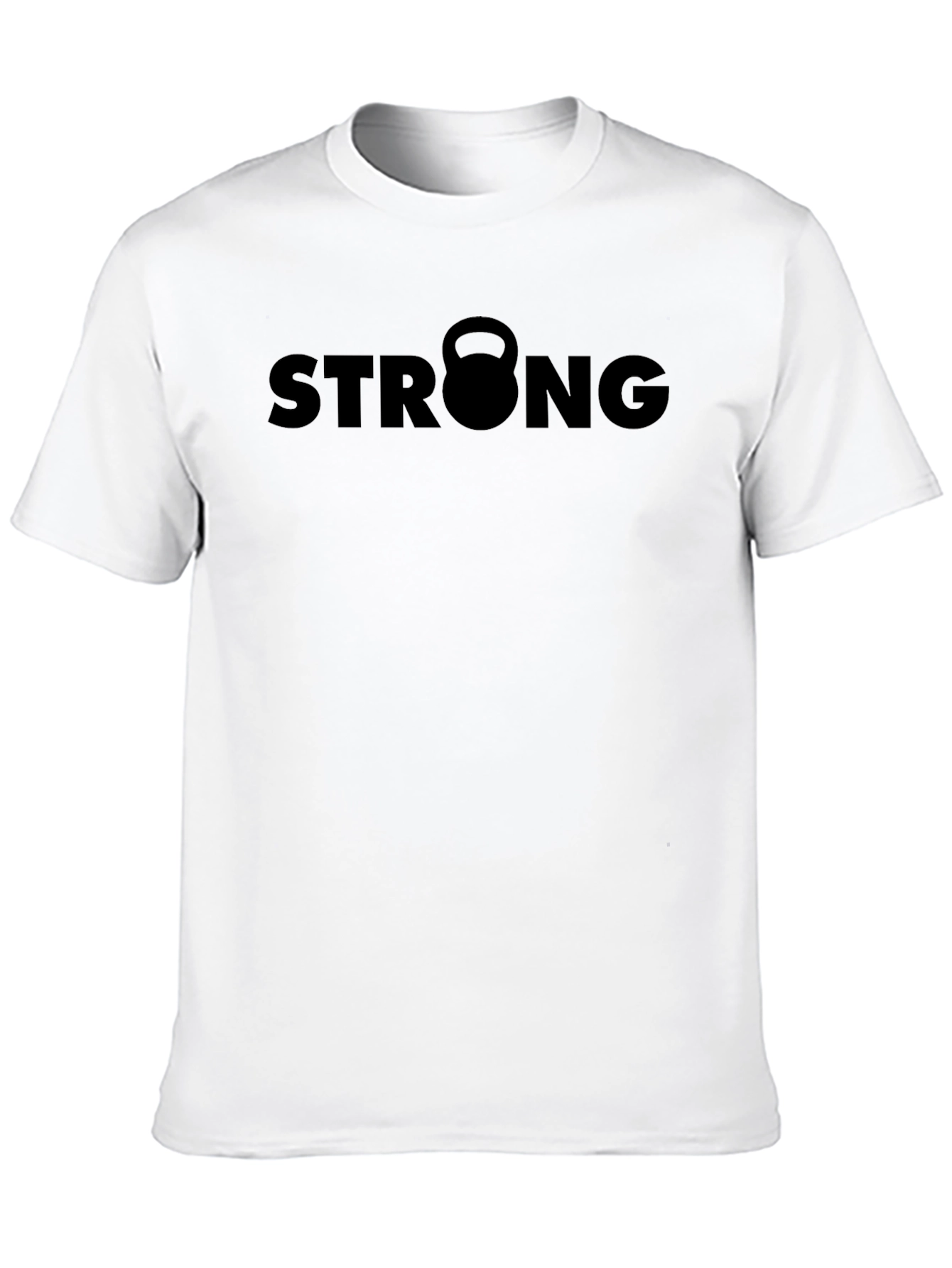 Strong Kettlebell Black T-Shirt