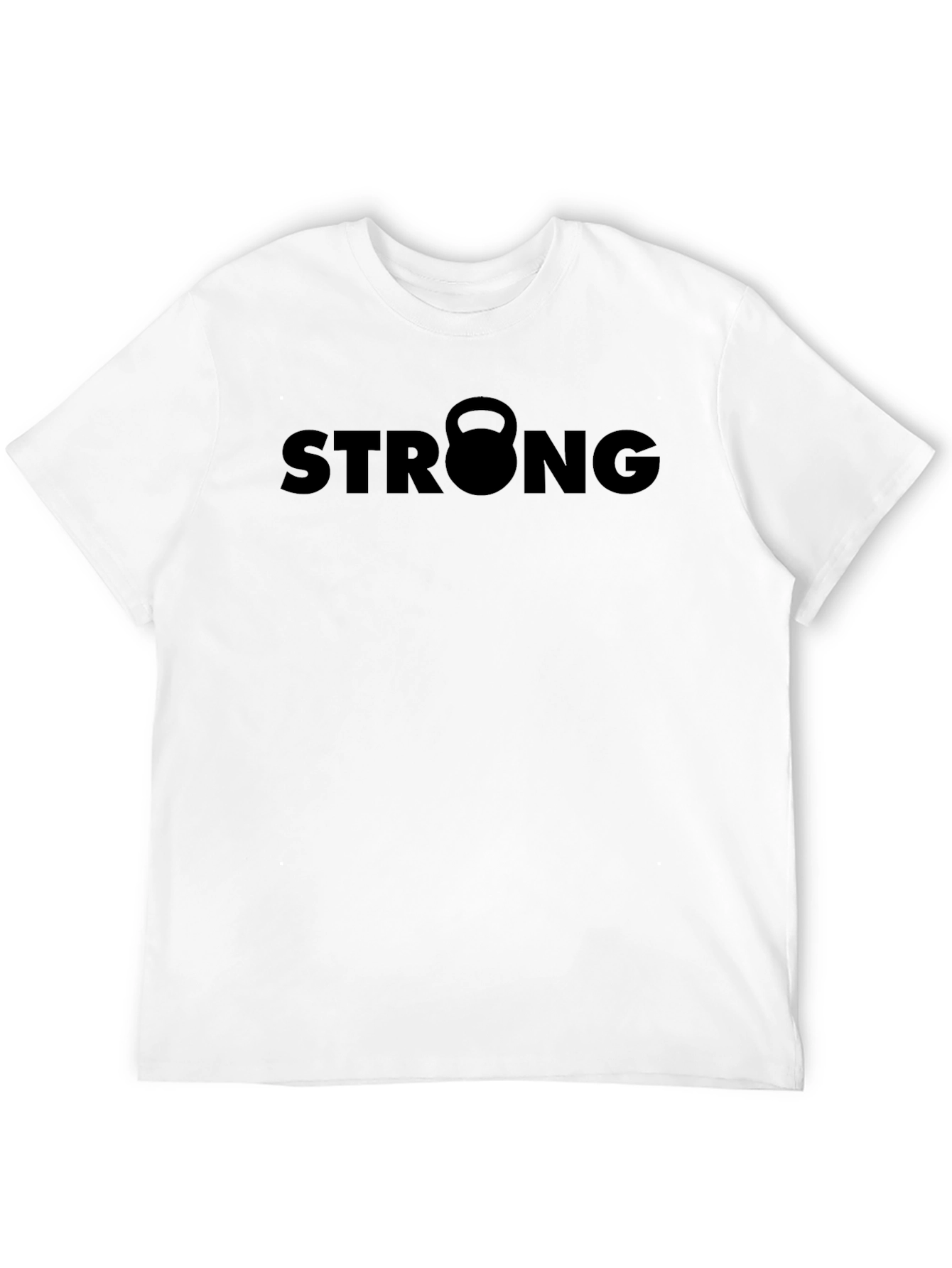Strong Kettlebell Black T-Shirt