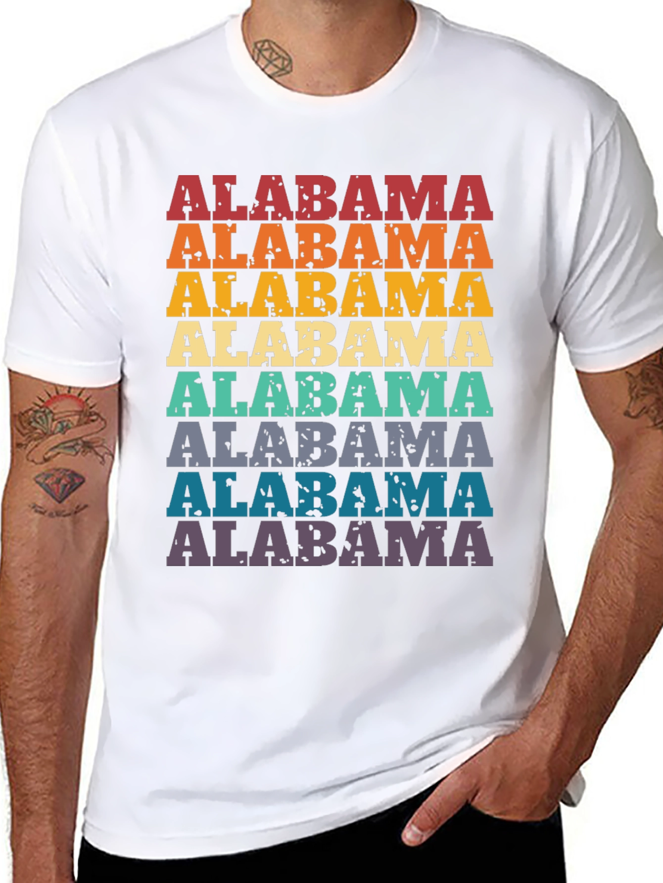 Alabama Retro Graphic T-Shirt