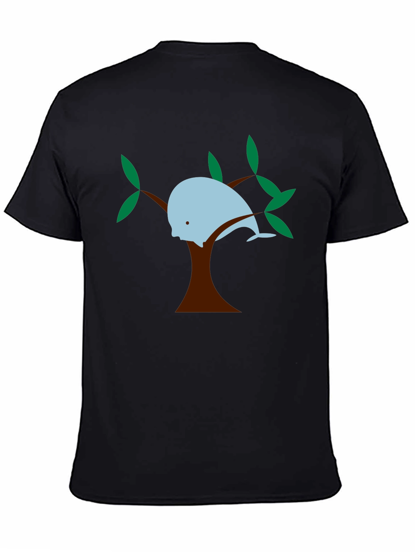 Whale in a Tree Graphic Tee