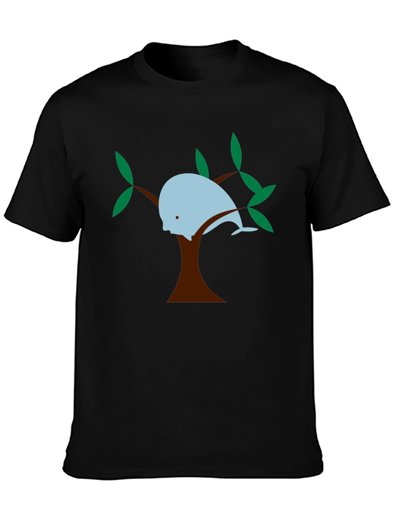 Whale in a Tree Graphic Tee
