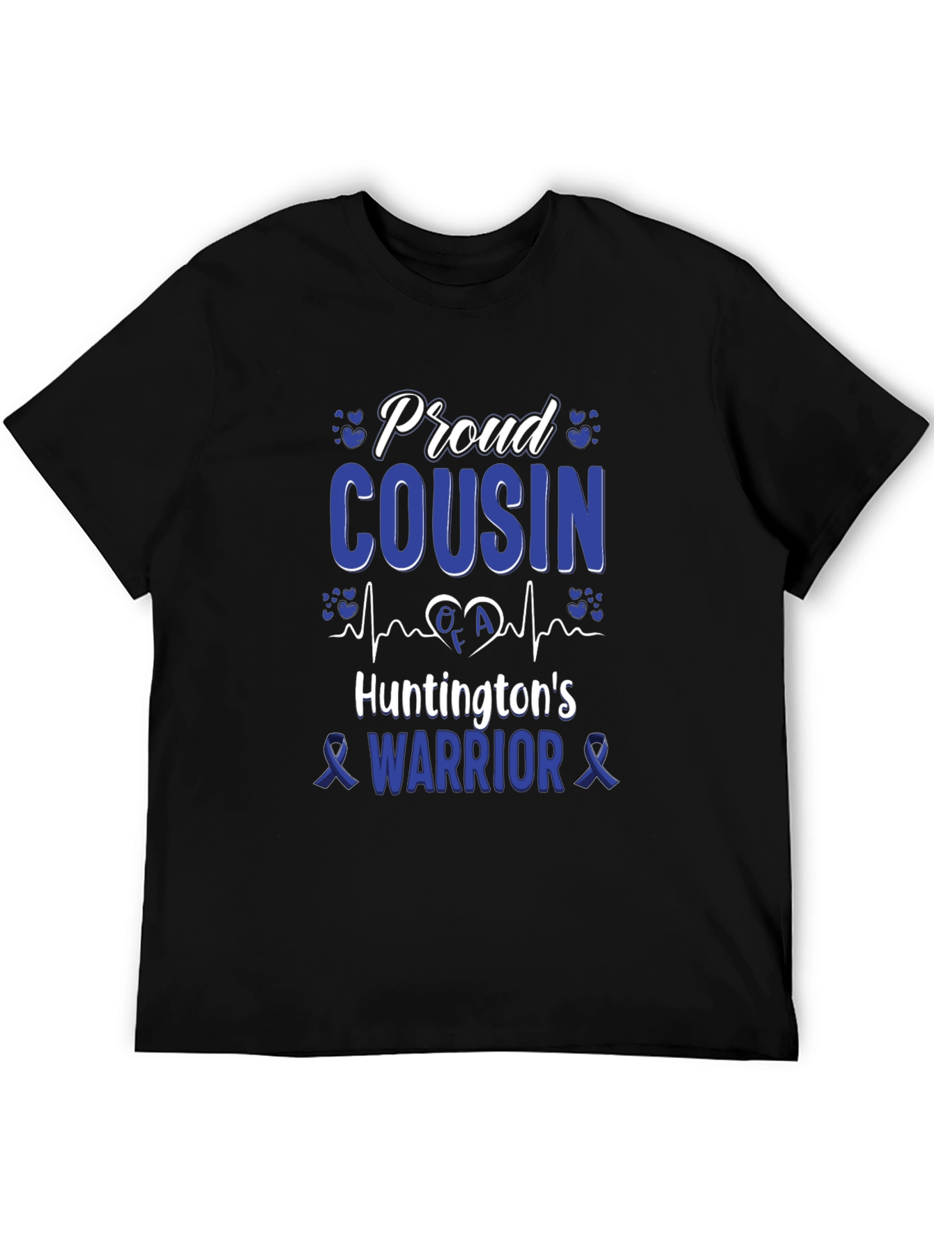 Proud Cousin Huntingtons Warrior T-Shirt