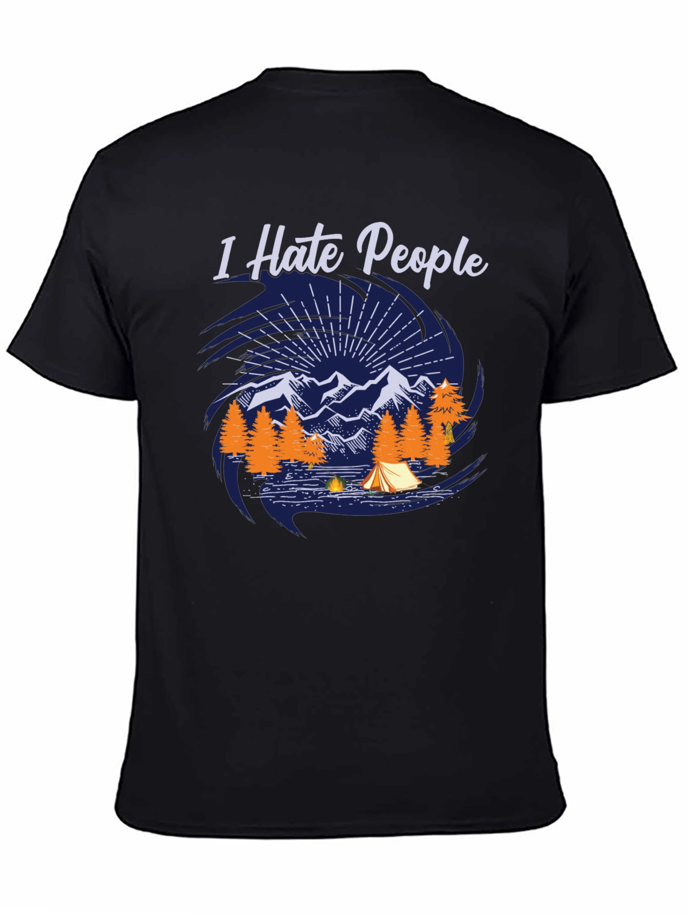 I Hate People Camping T-Shirt