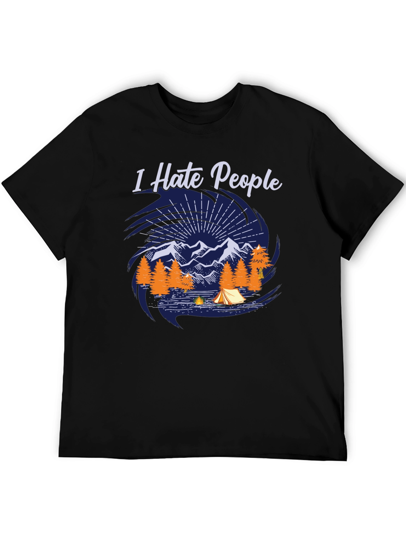 I Hate People Camping T-Shirt