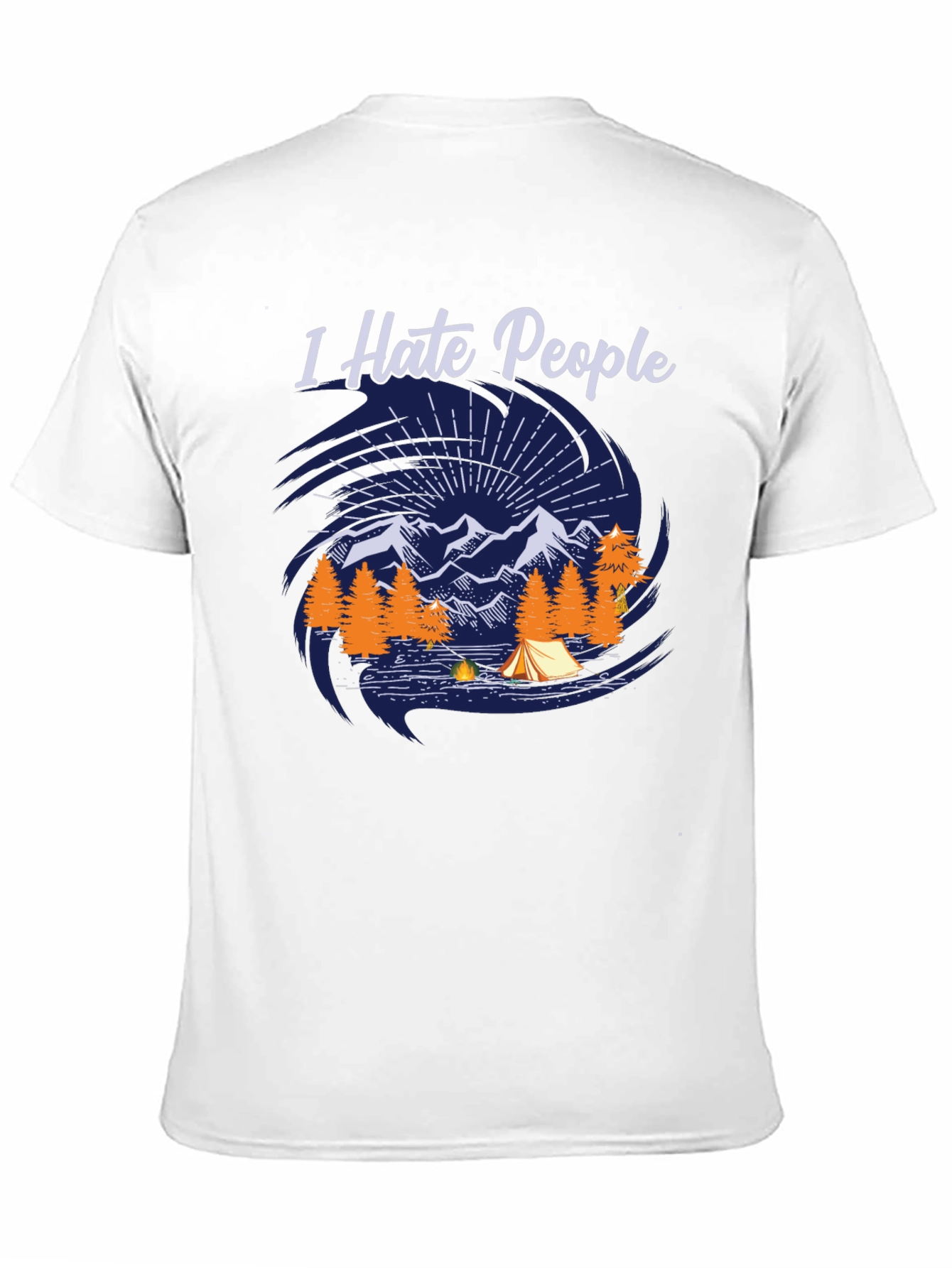 I Hate People Camping T-Shirt
