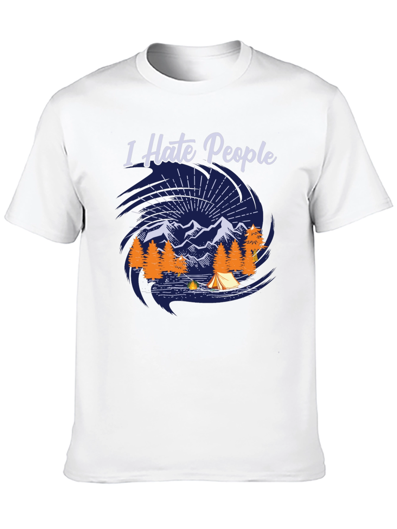 I Hate People Camping T-Shirt