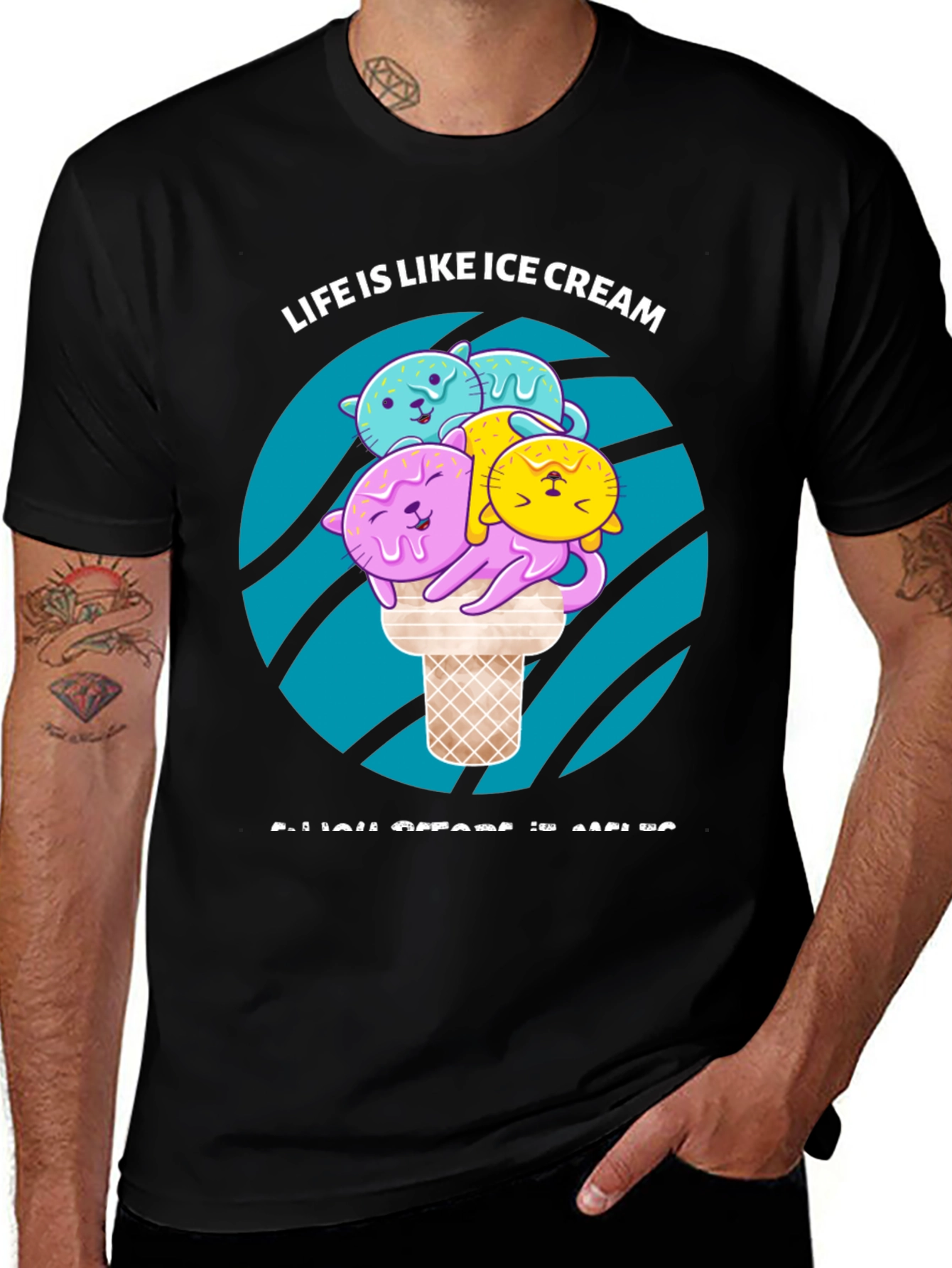 Life is Like Ice Cream T-Shirt