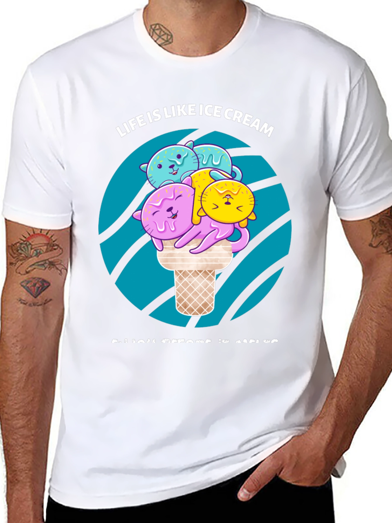Life is Like Ice Cream T-Shirt