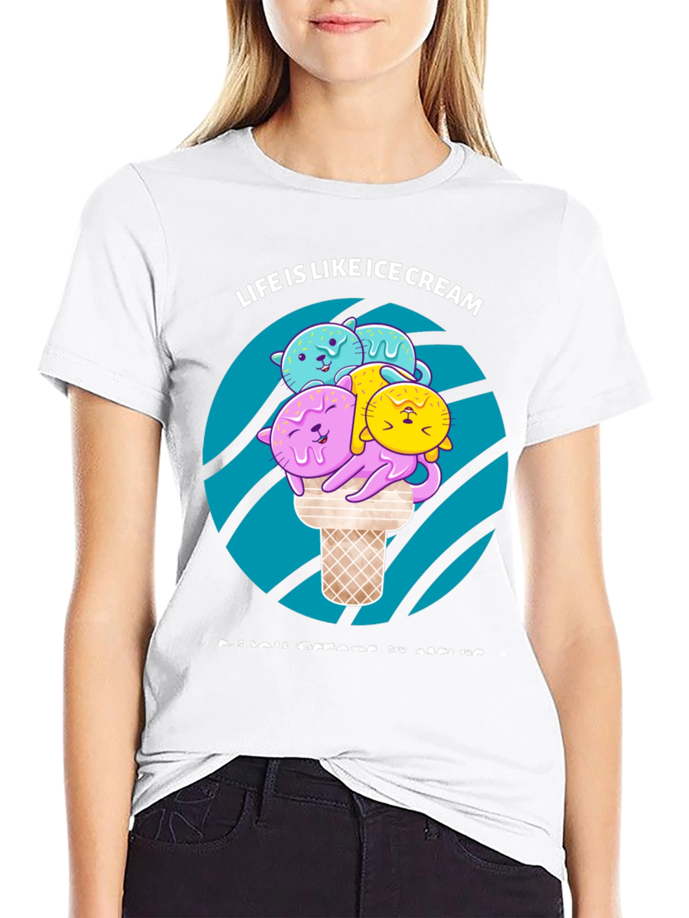 Life is Like Ice Cream T-Shirt