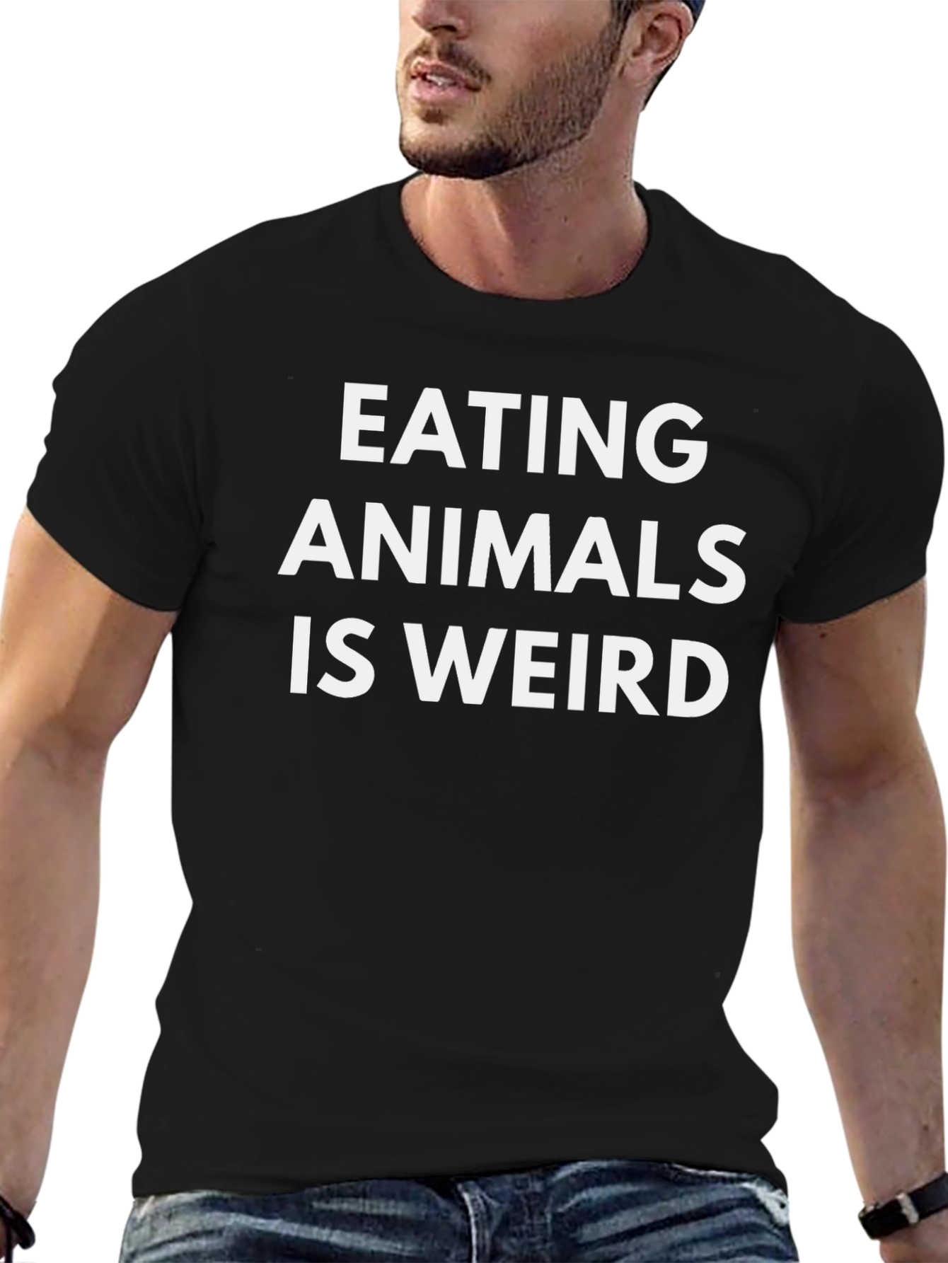 Eating Animals is Weird Graphic Tee