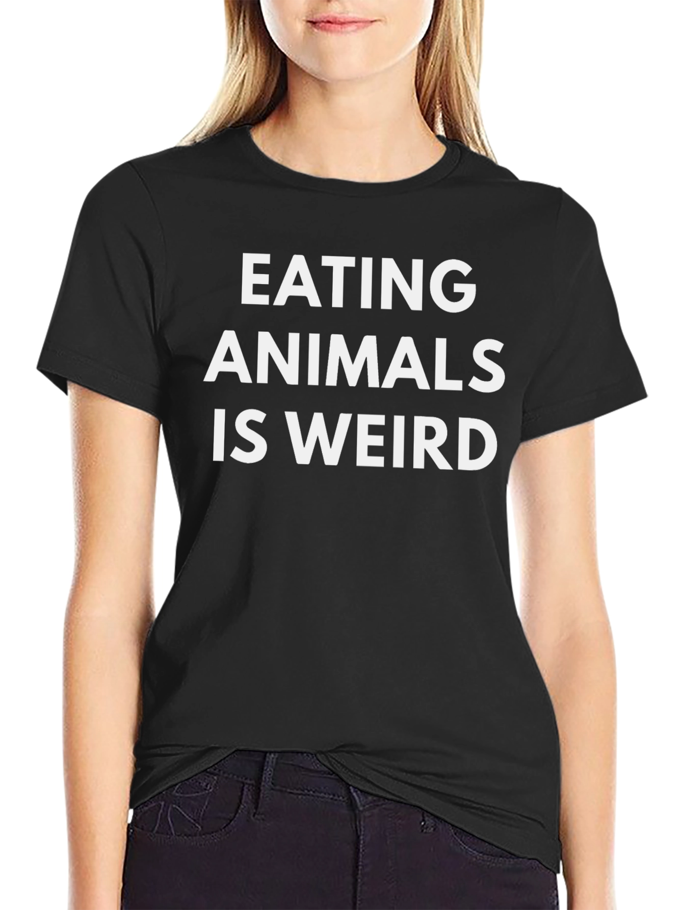 Eating Animals is Weird Graphic Tee