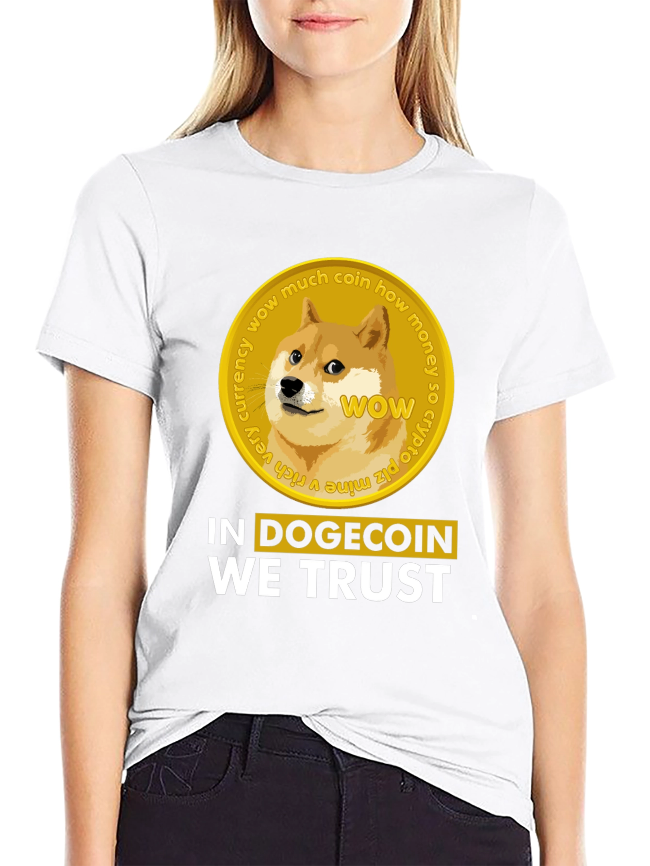 Dogecoin T-Shirt - In Dogecoin We Trust