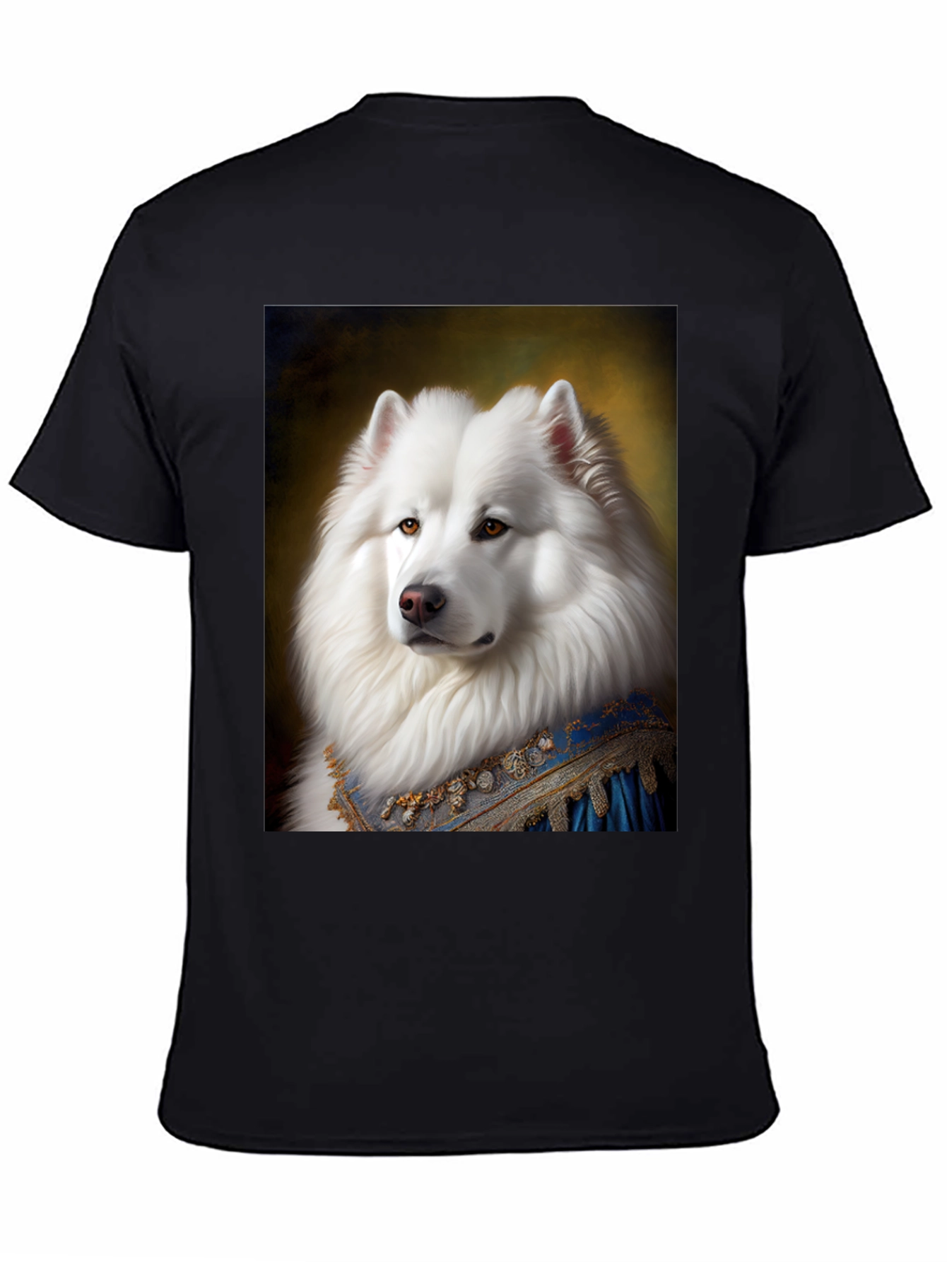 Regal Samoyed Dog Portrait T-Shirt