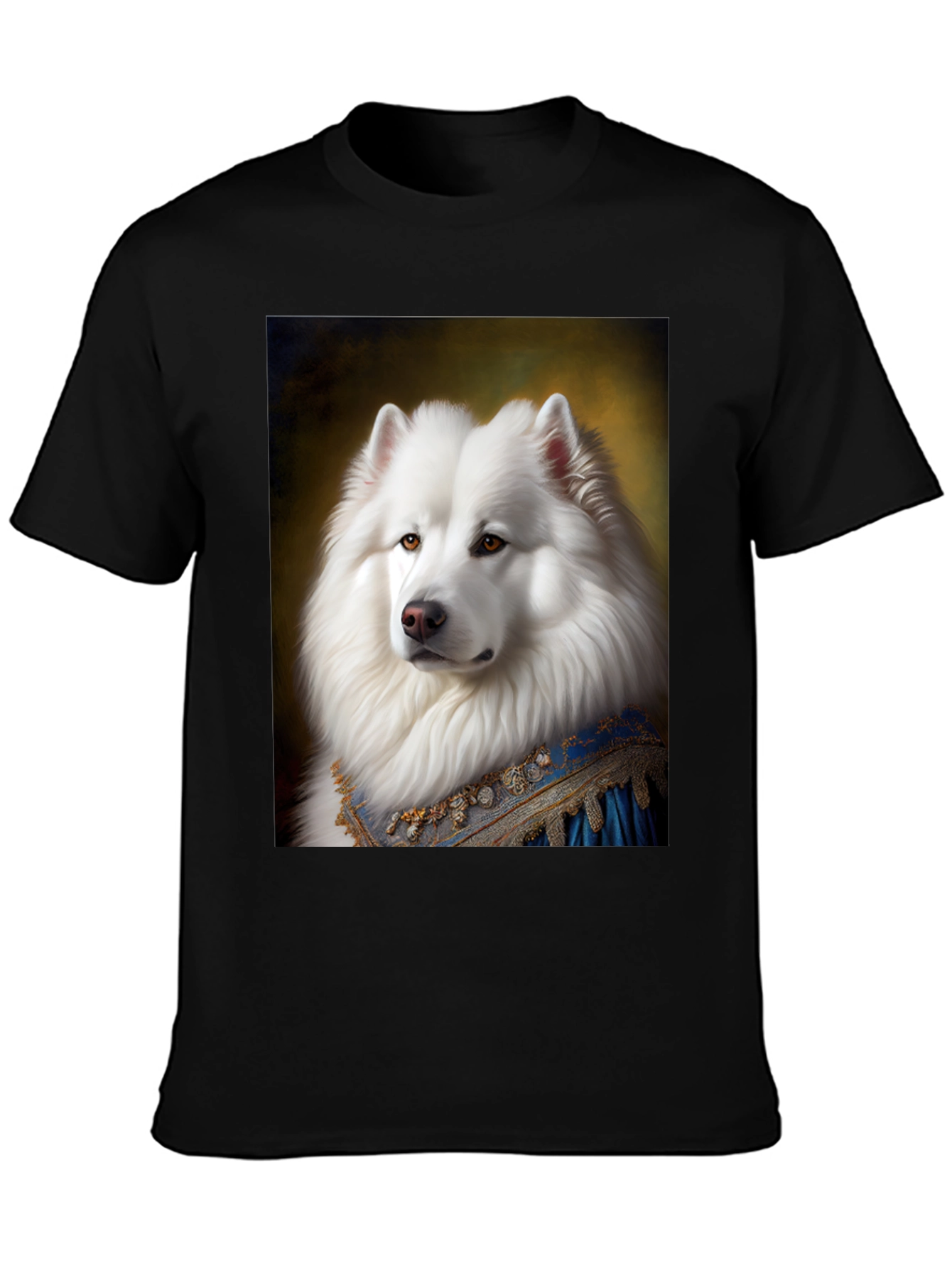 Regal Samoyed Dog Portrait T-Shirt