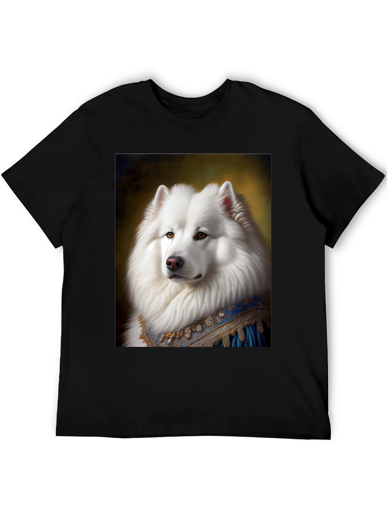 Regal Samoyed Dog Portrait T-Shirt