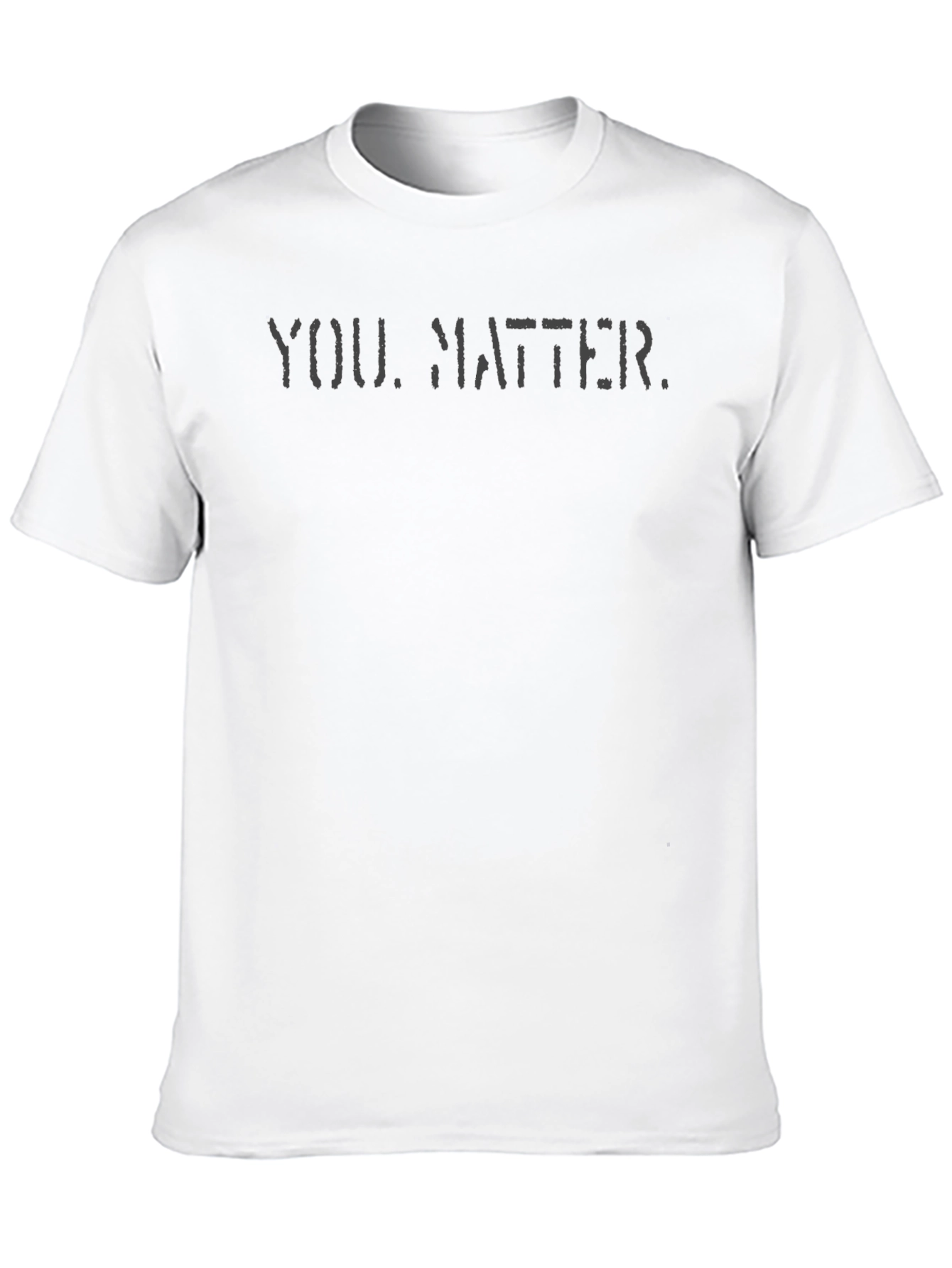 You Matter Graphic Tee - Black