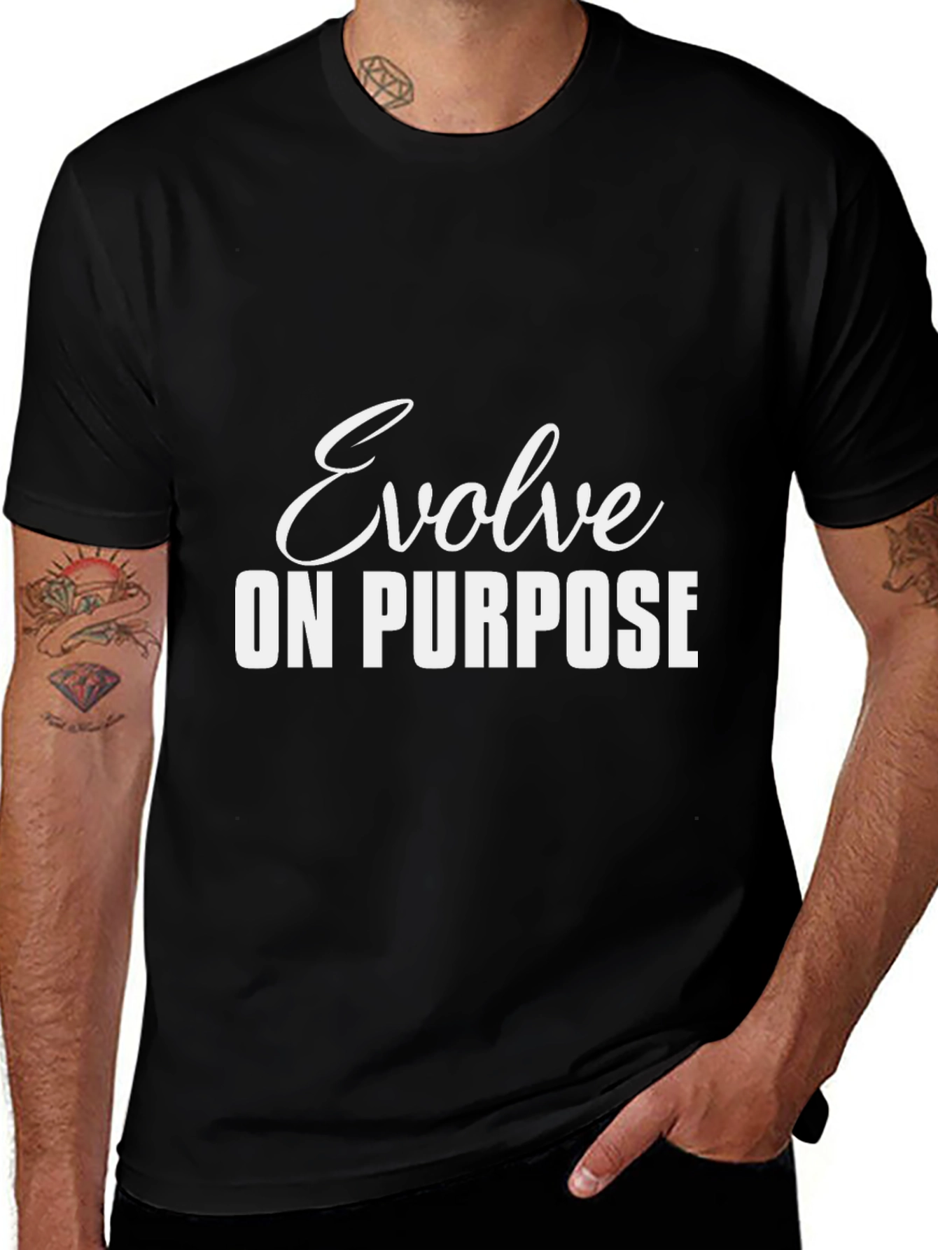 Evolve On Purpose Graphic Tee