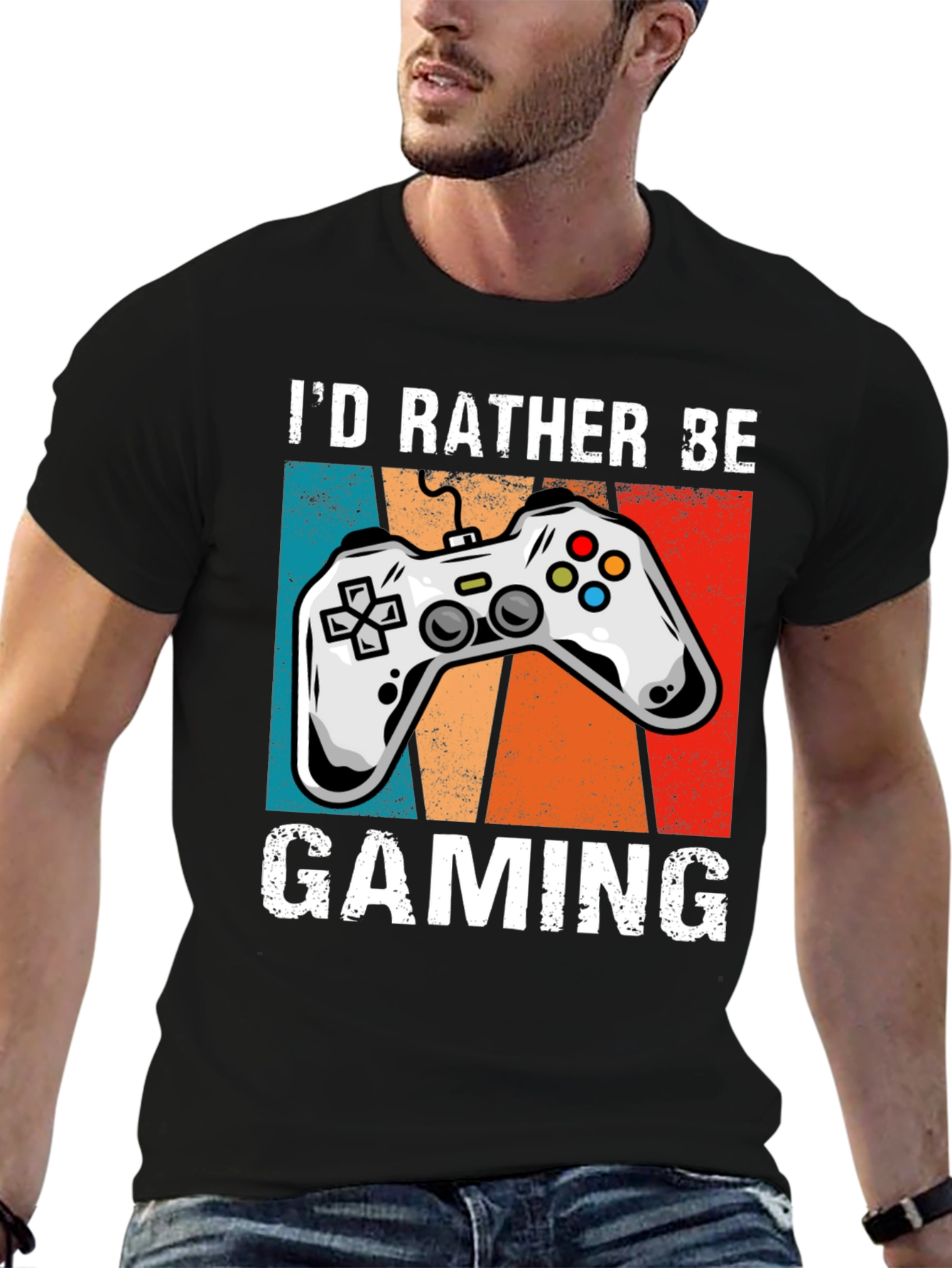 Id Rather Be Gaming T-Shirt - Gamer Tee