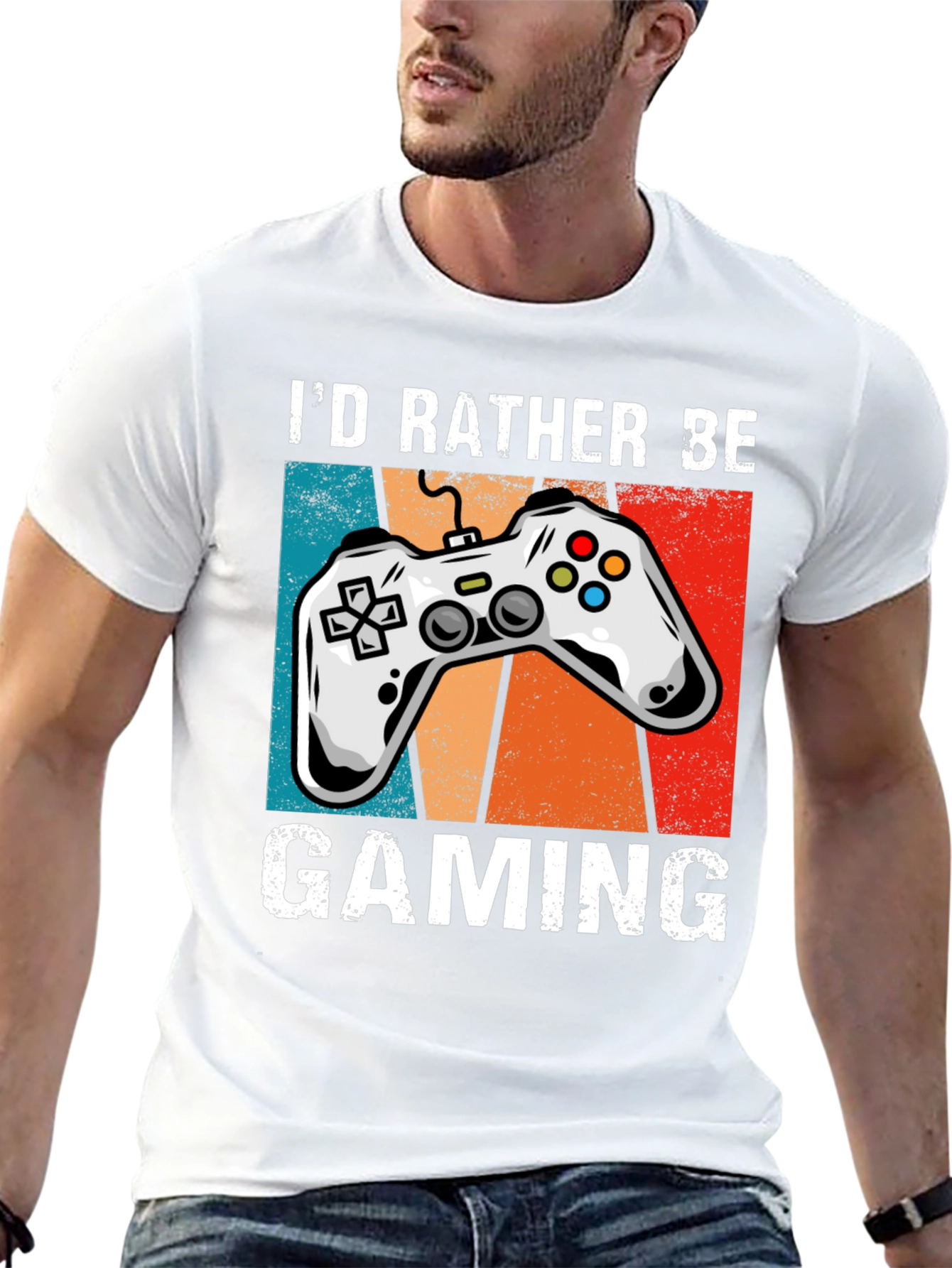 Id Rather Be Gaming T-Shirt - Gamer Tee