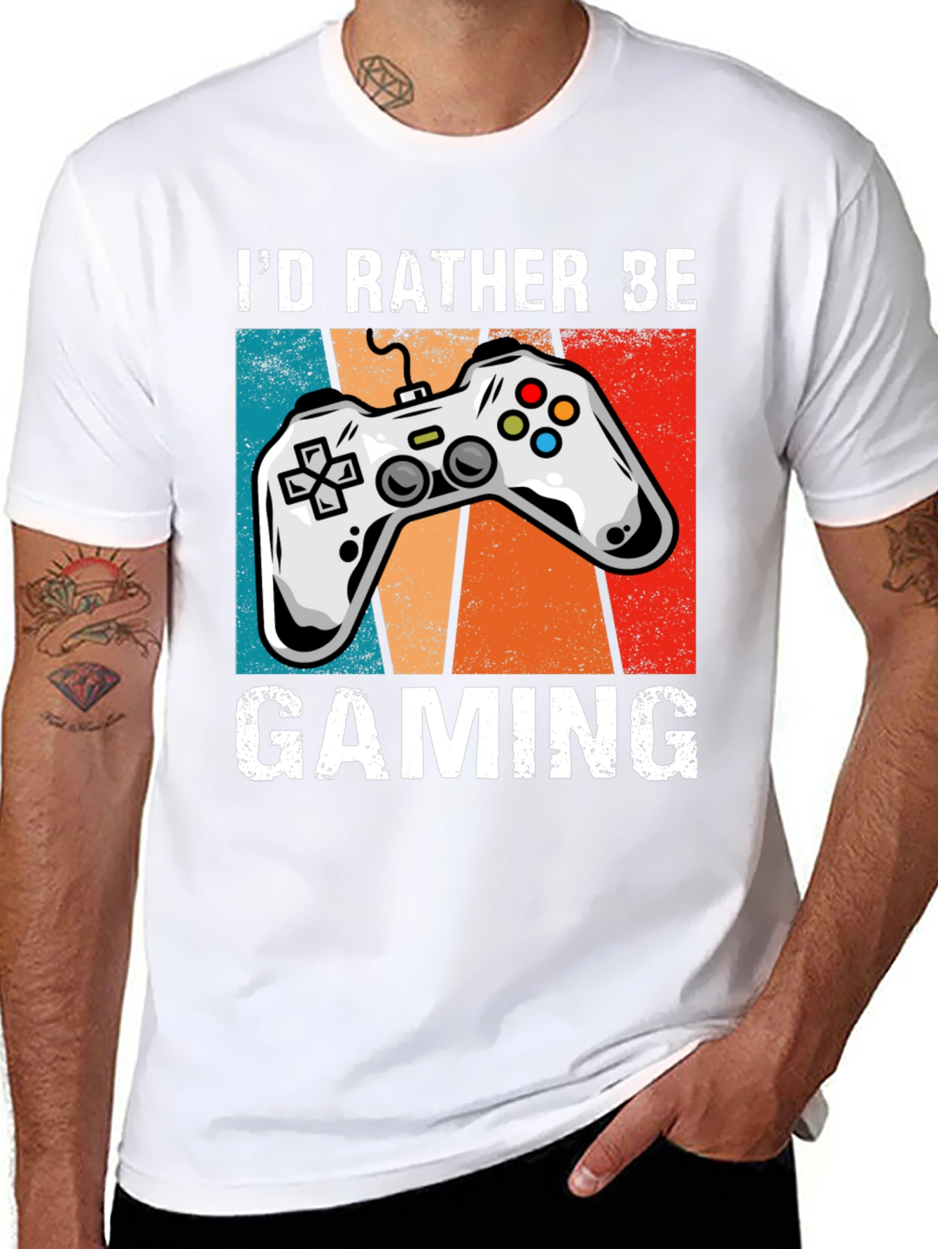 Id Rather Be Gaming T-Shirt - Gamer Tee