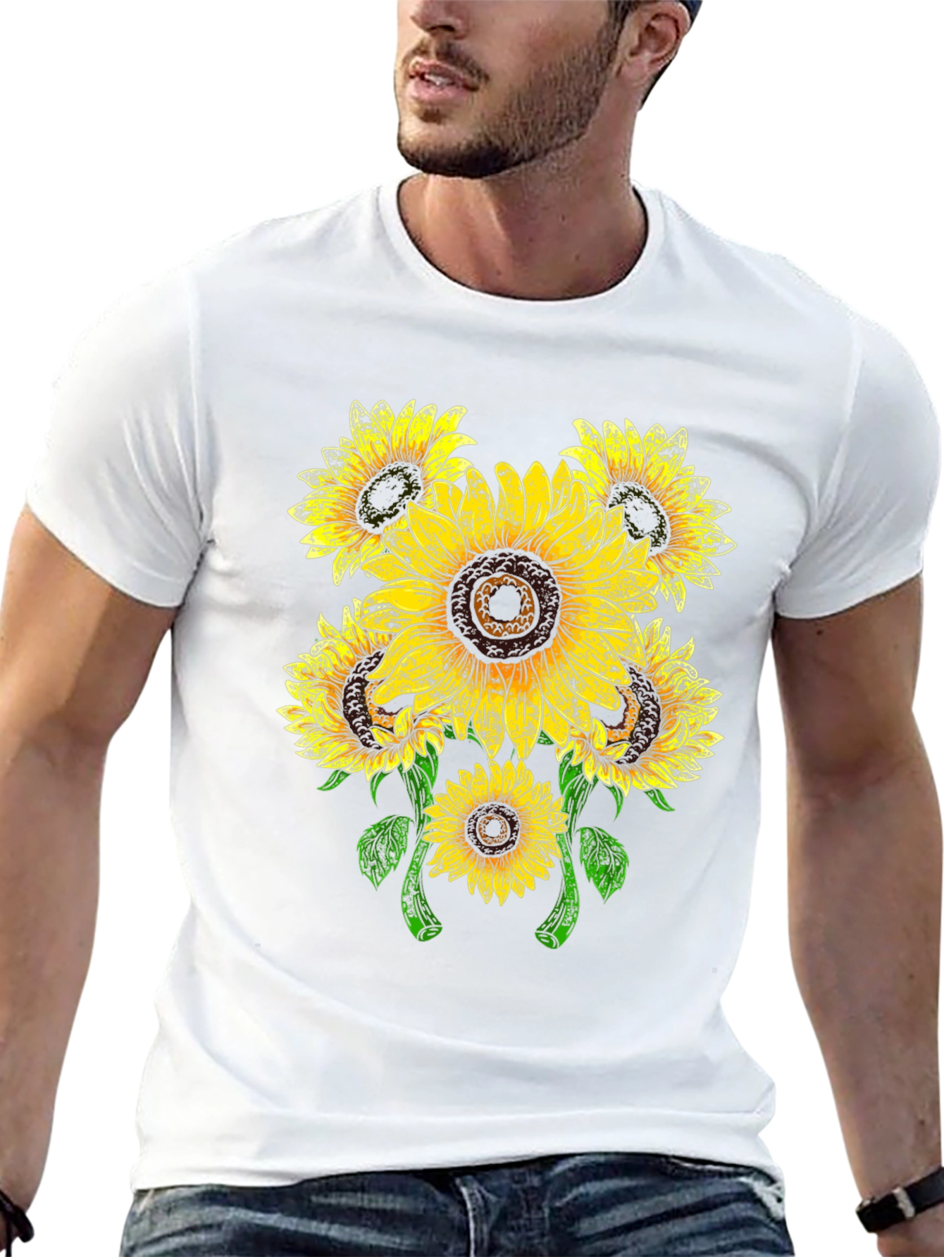 Sunflower Graphic T-Shirt