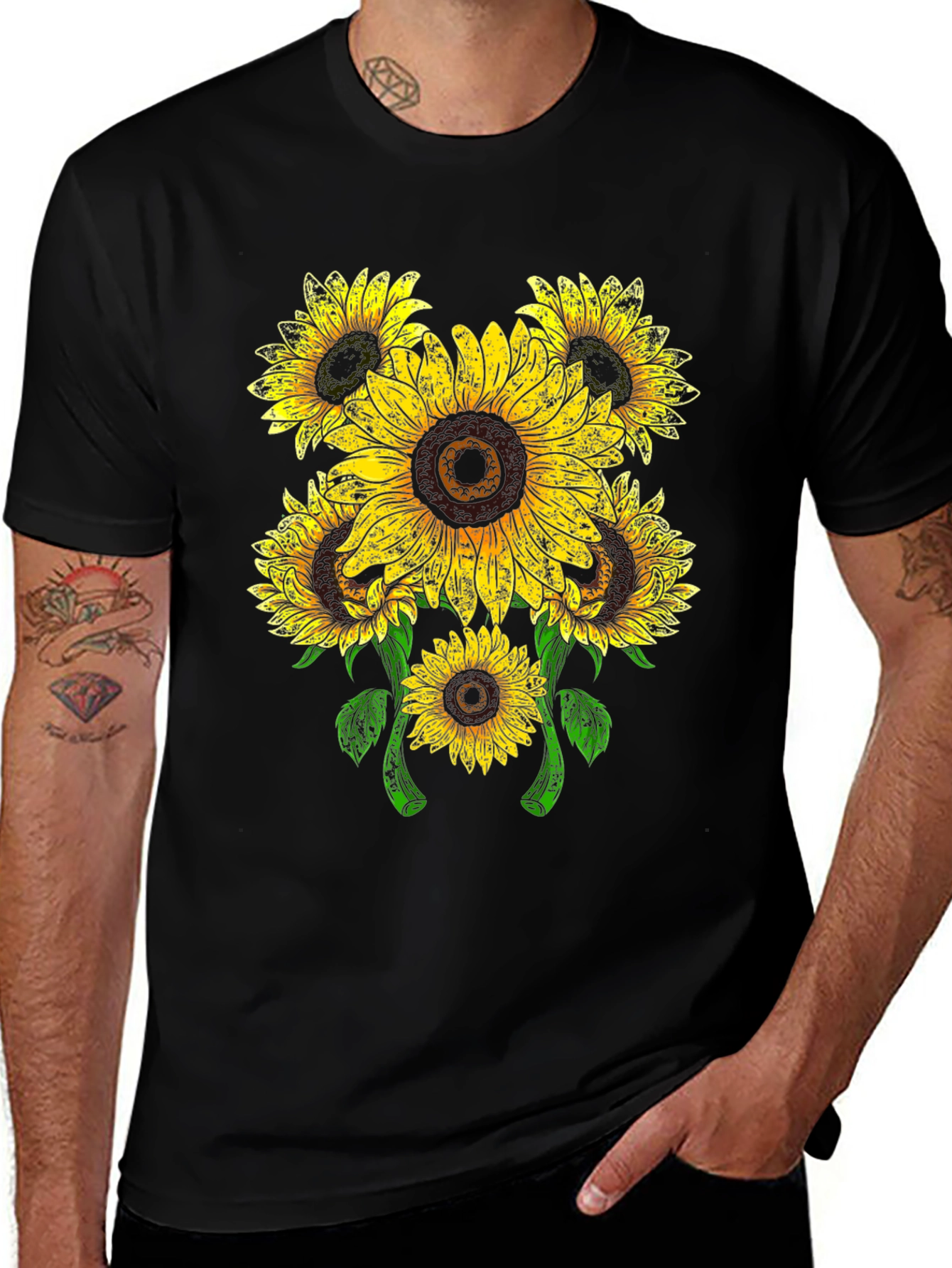 Sunflower Graphic T-Shirt