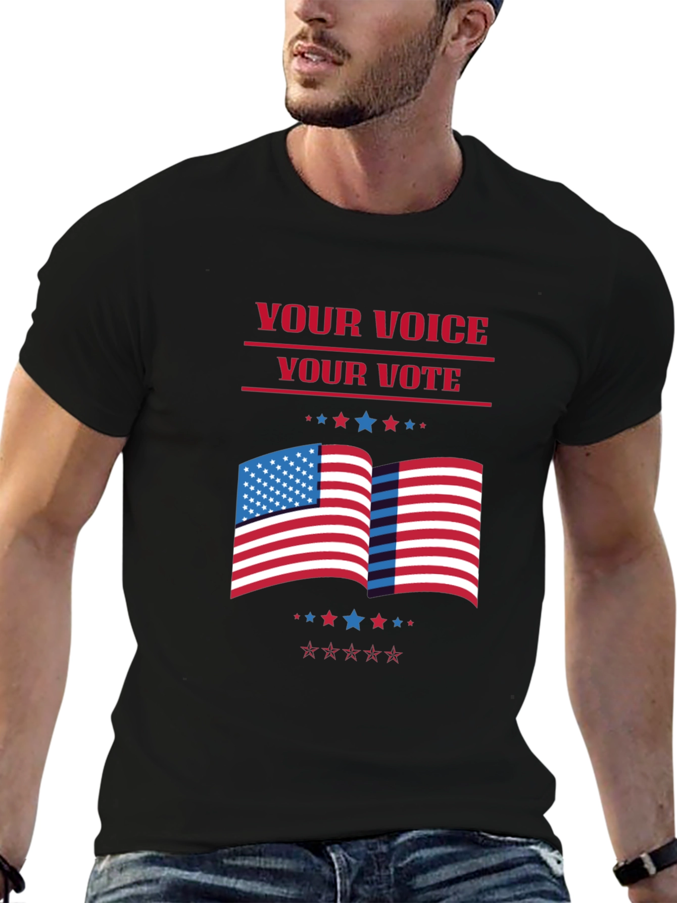 Your Voice Your Vote Patriotic T-Shirt