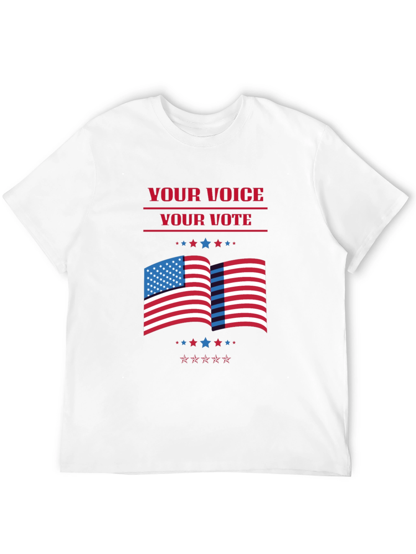 Your Voice Your Vote Patriotic T-Shirt