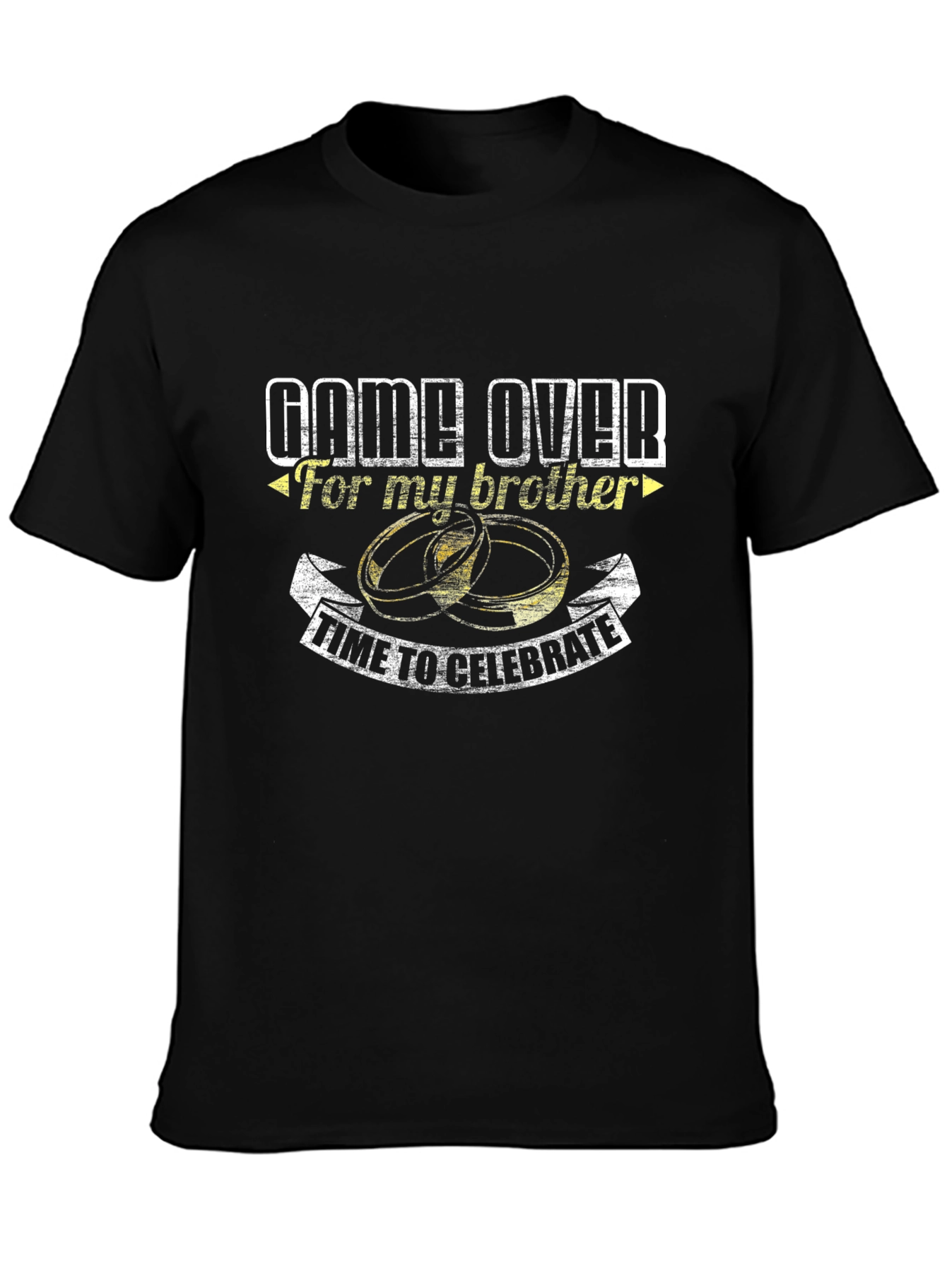 Game Over Brother T-Shirt - Celebrate Wedding!