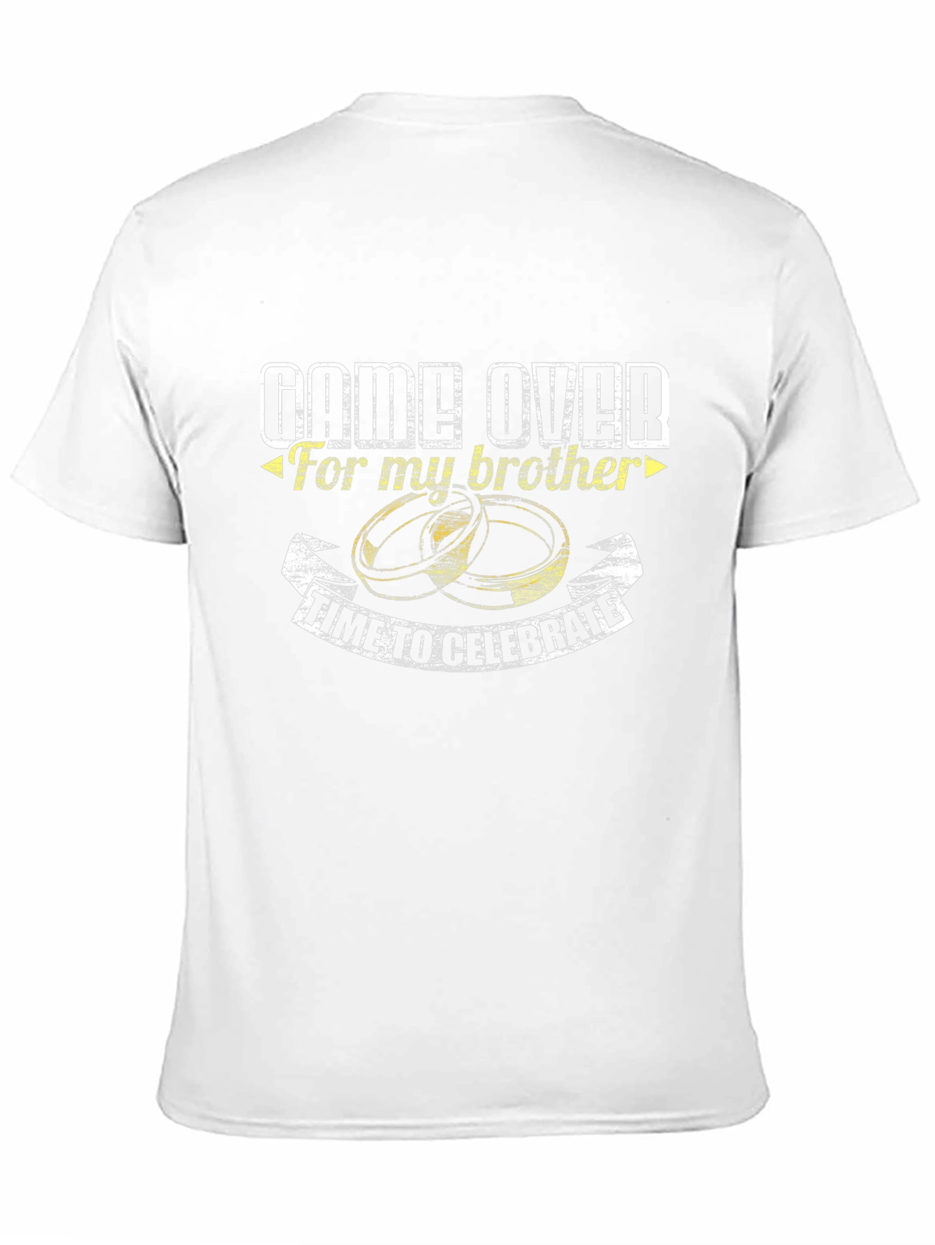 Game Over Brother T-Shirt - Celebrate Wedding!