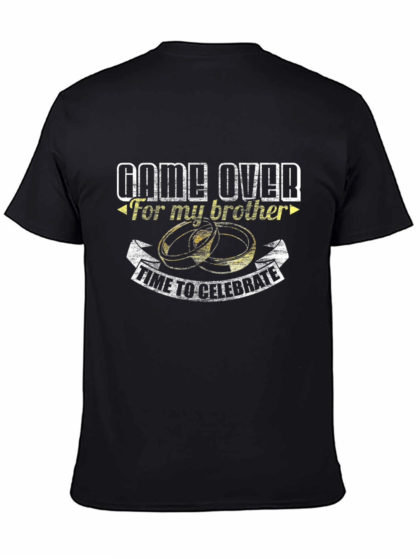 Game Over Brother T-Shirt - Celebrate Wedding!
