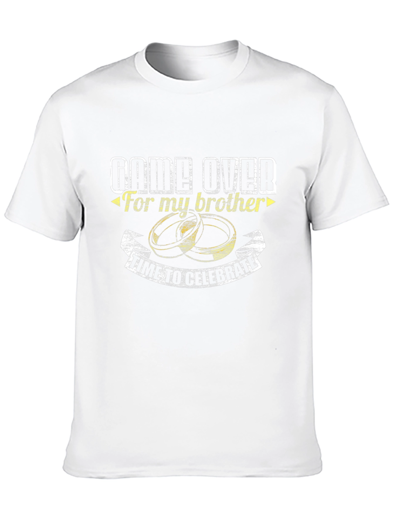 Game Over Brother T-Shirt - Celebrate Wedding!