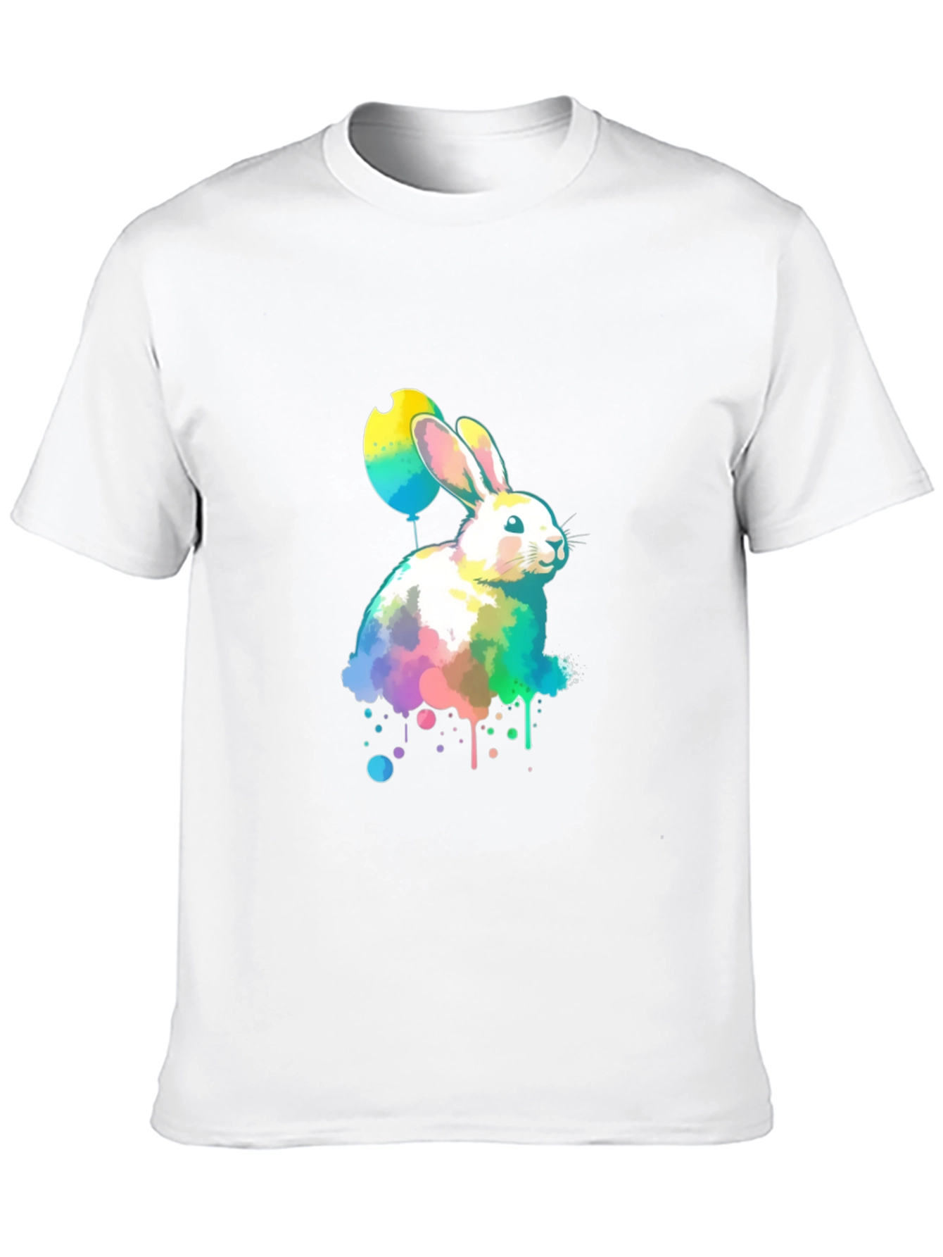 Watercolor Easter Bunny T-Shirt