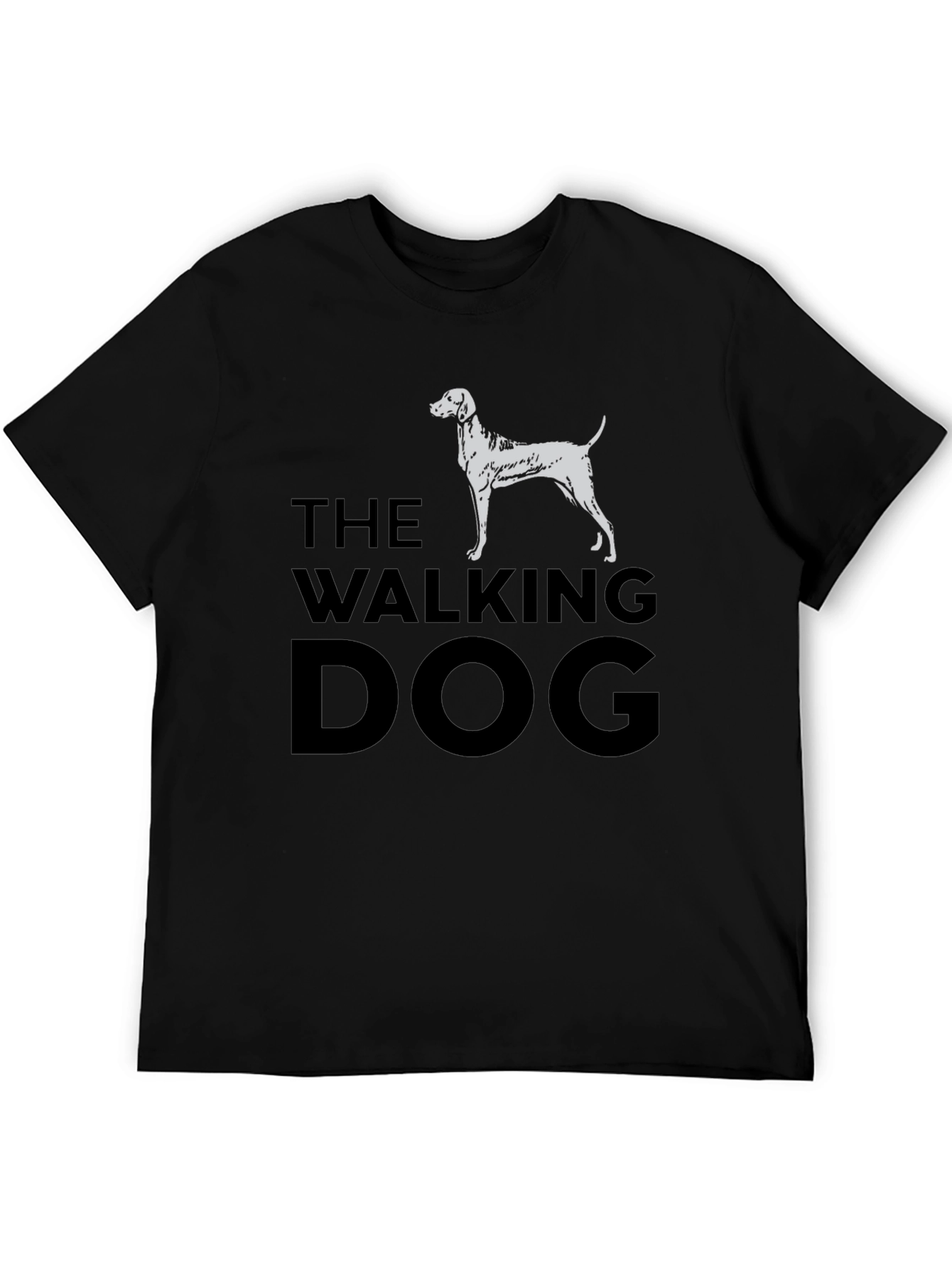The Walking Dog Graphic Tee - Black