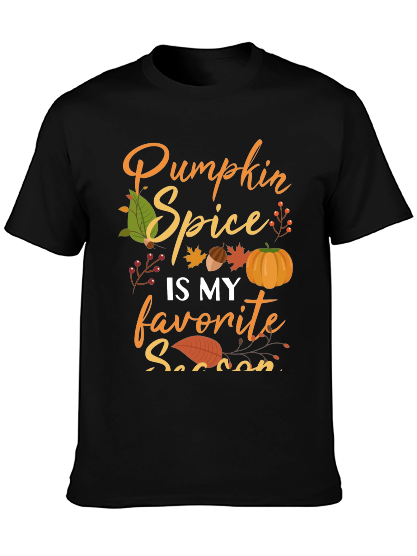 Pumpkin Spice T-Shirt: Fall Season Favorite