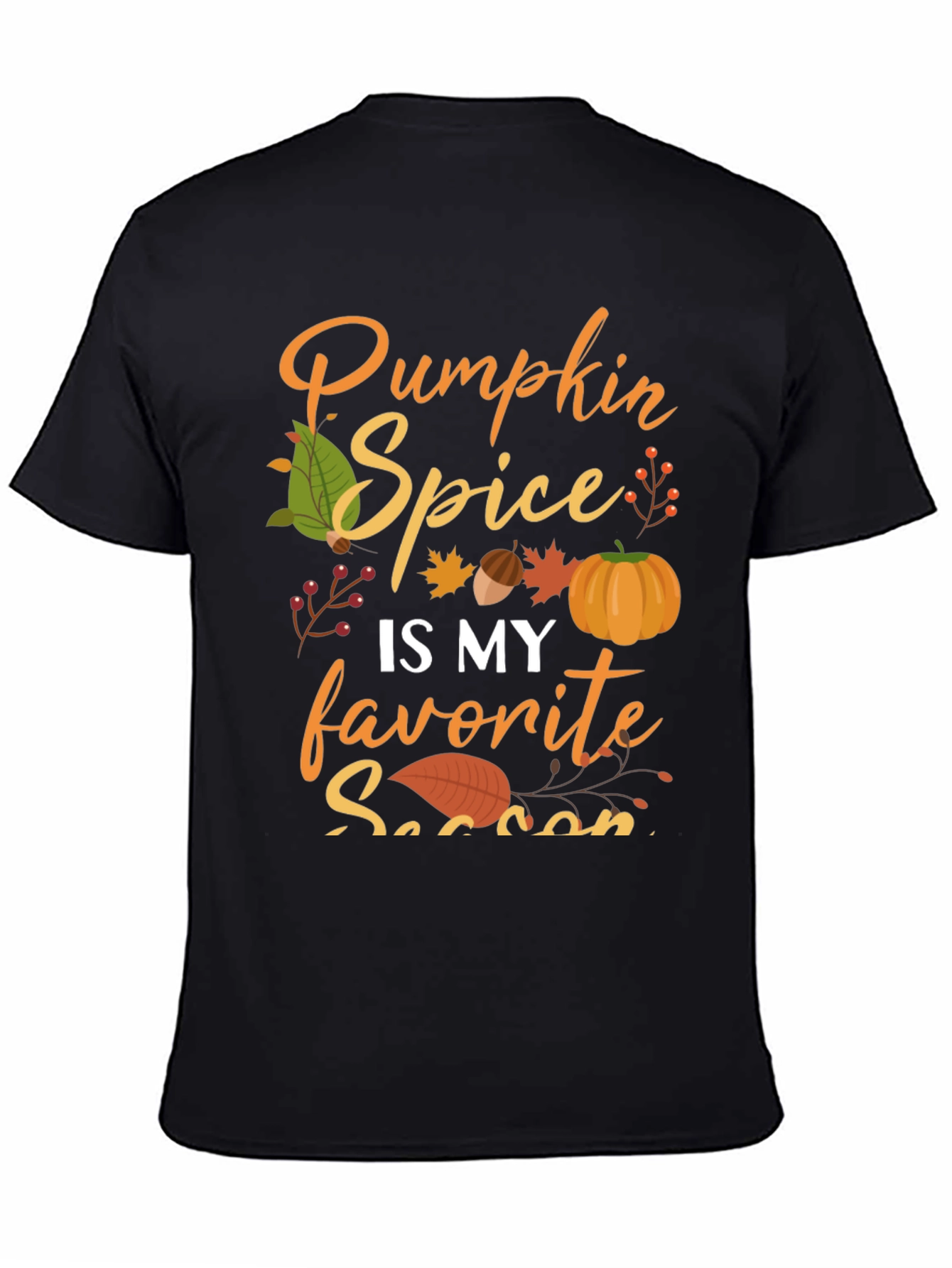Pumpkin Spice T-Shirt: Fall Season Favorite
