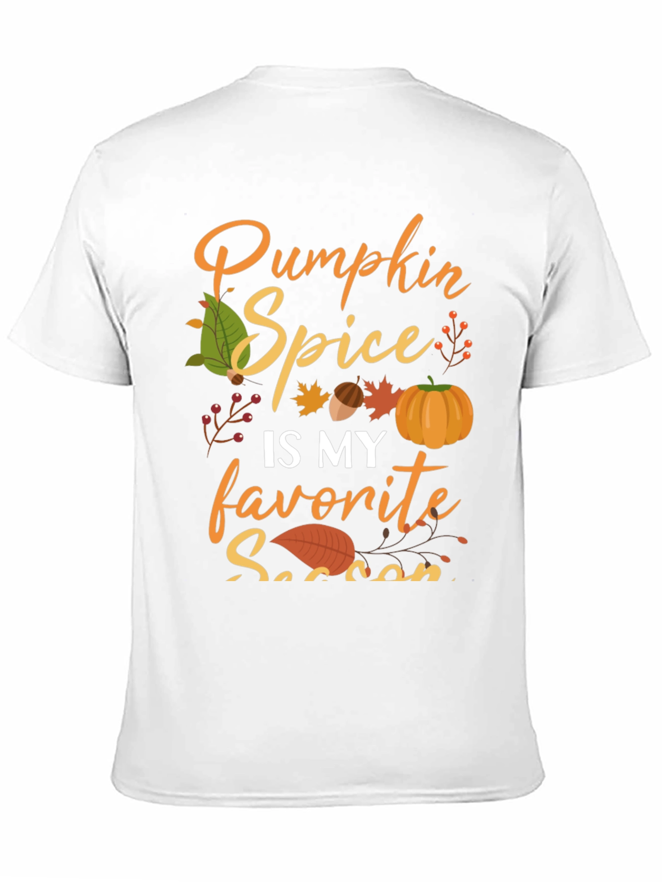 Pumpkin Spice T-Shirt: Fall Season Favorite