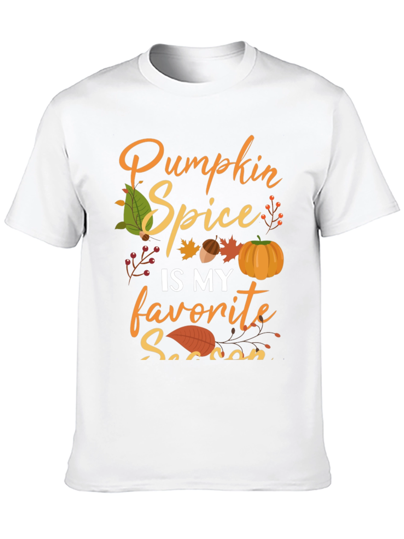 Pumpkin Spice T-Shirt: Fall Season Favorite