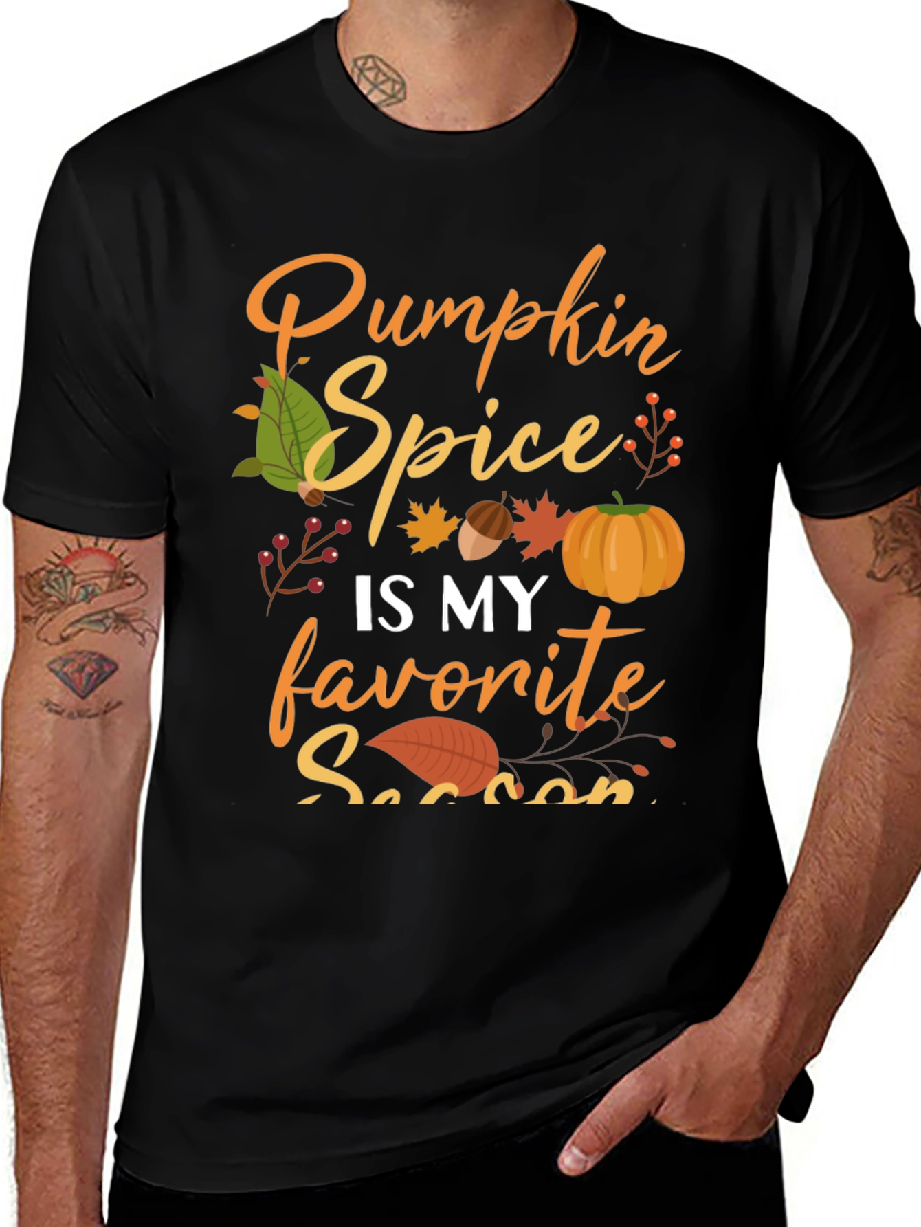 Pumpkin Spice T-Shirt: Fall Season Favorite