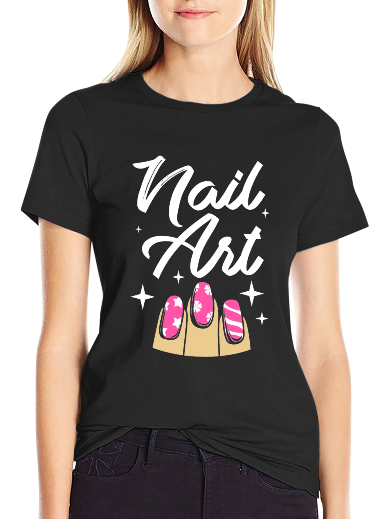 Nail Art T-Shirt - Manicure Design Tee