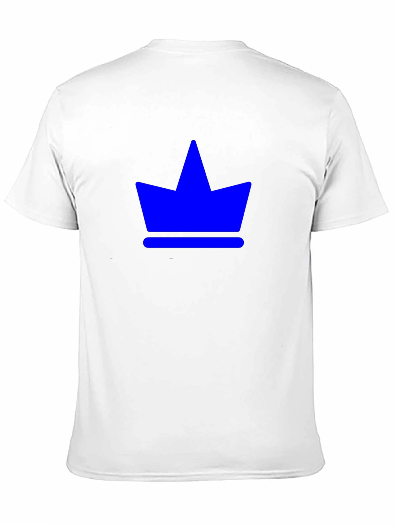 Crown Graphic Tee - Royal Blue