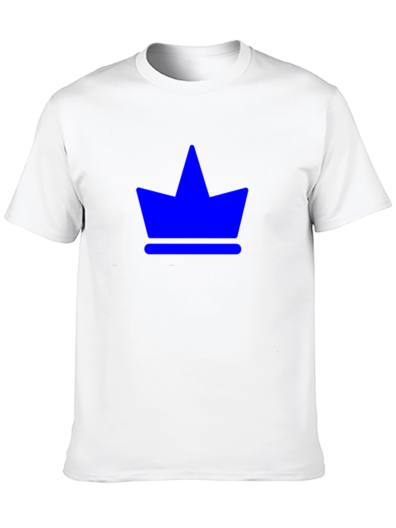 Crown Graphic Tee - Royal Blue