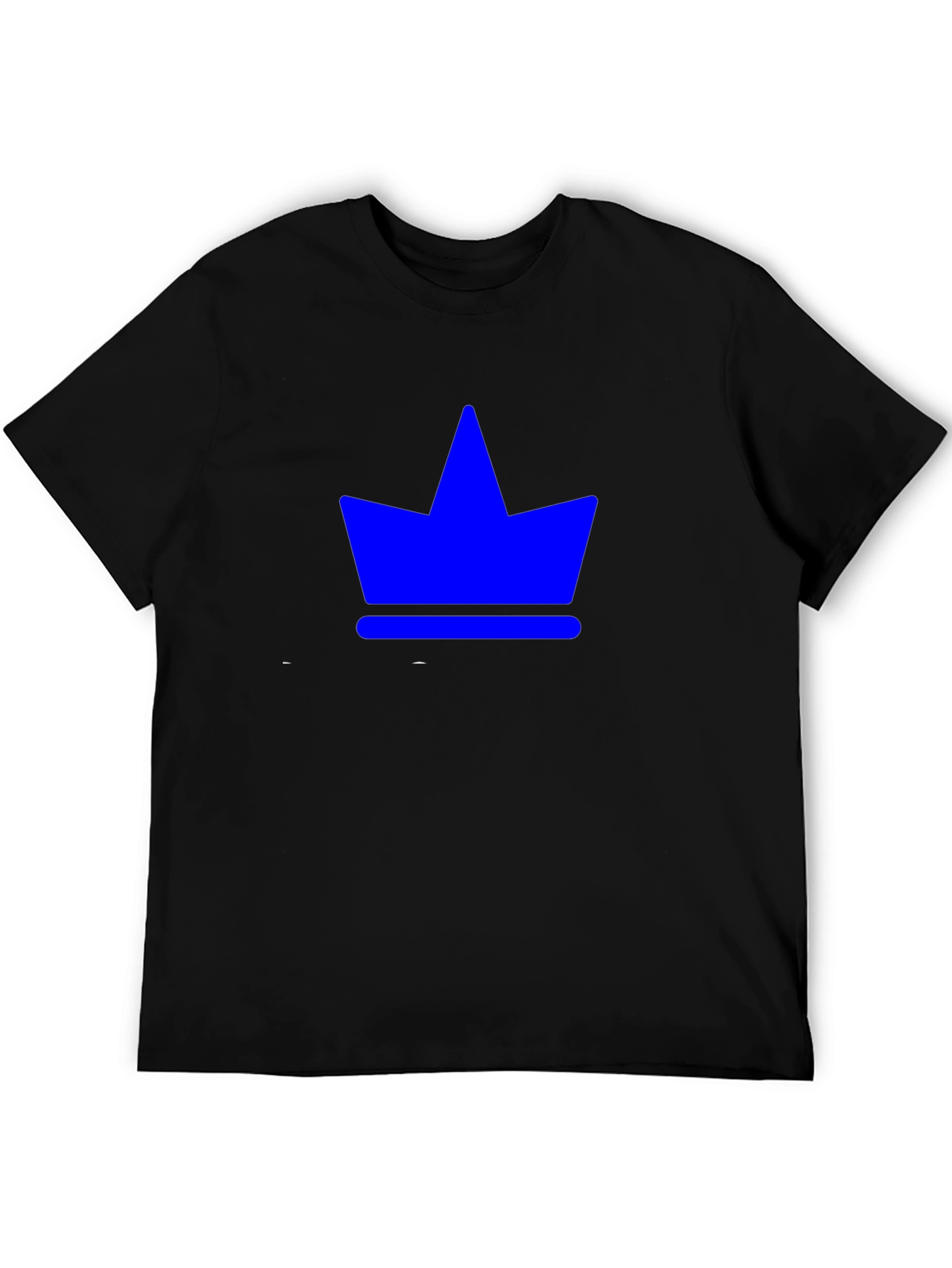 Crown Graphic Tee - Royal Blue