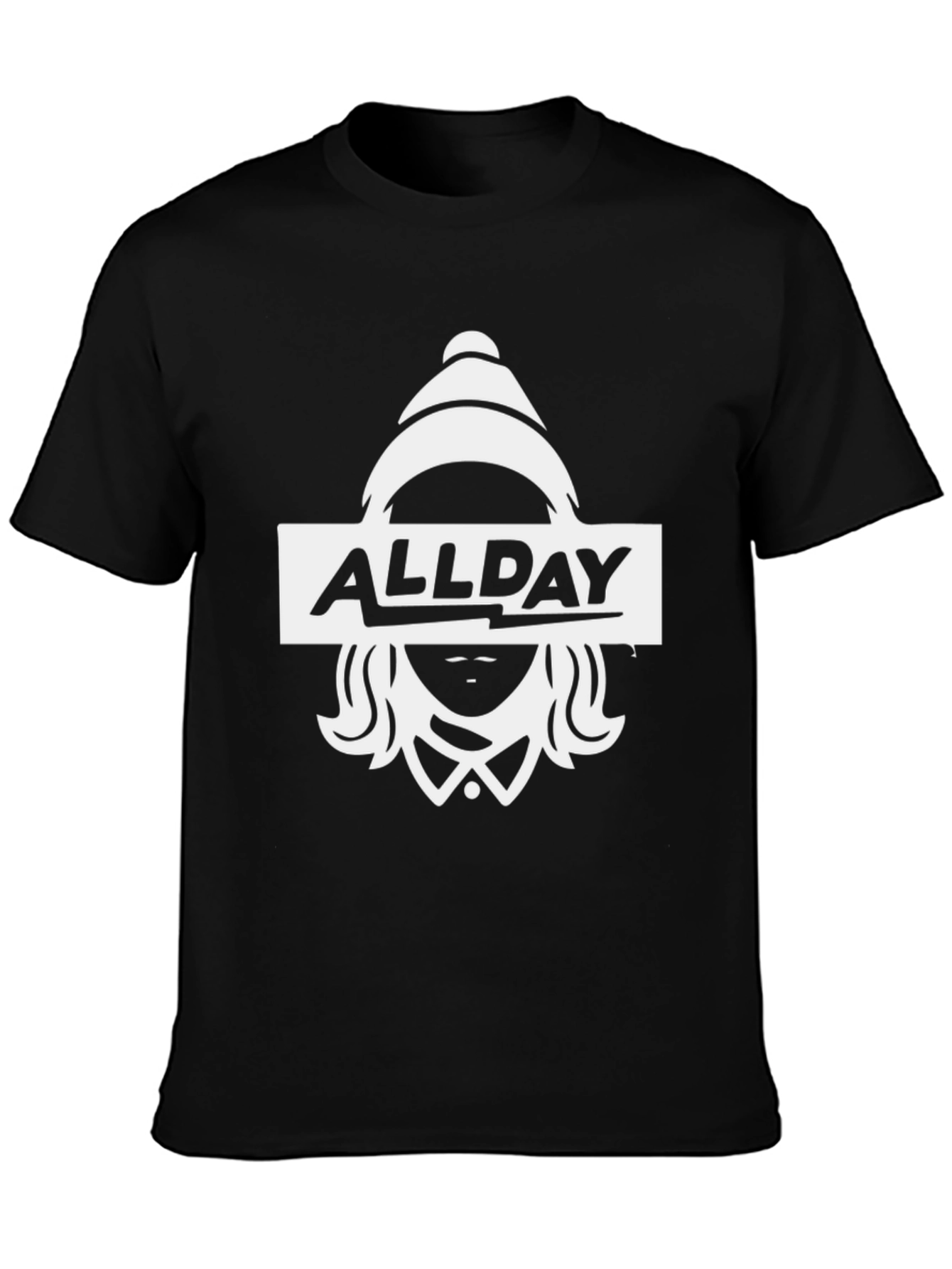 AllDay Black Graphic T-Shirt