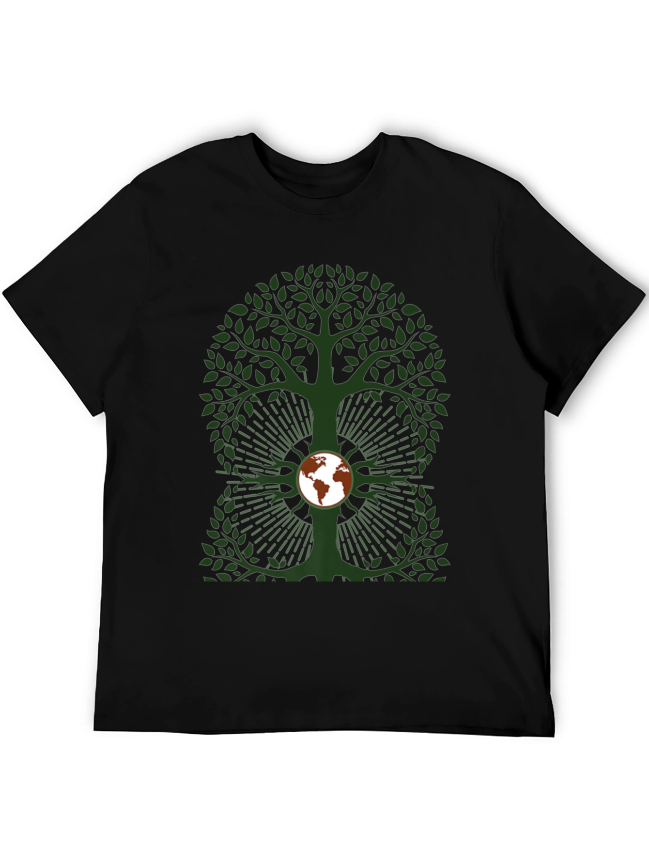 Earth Tree Graphic Tee - Eco-Friendly Design