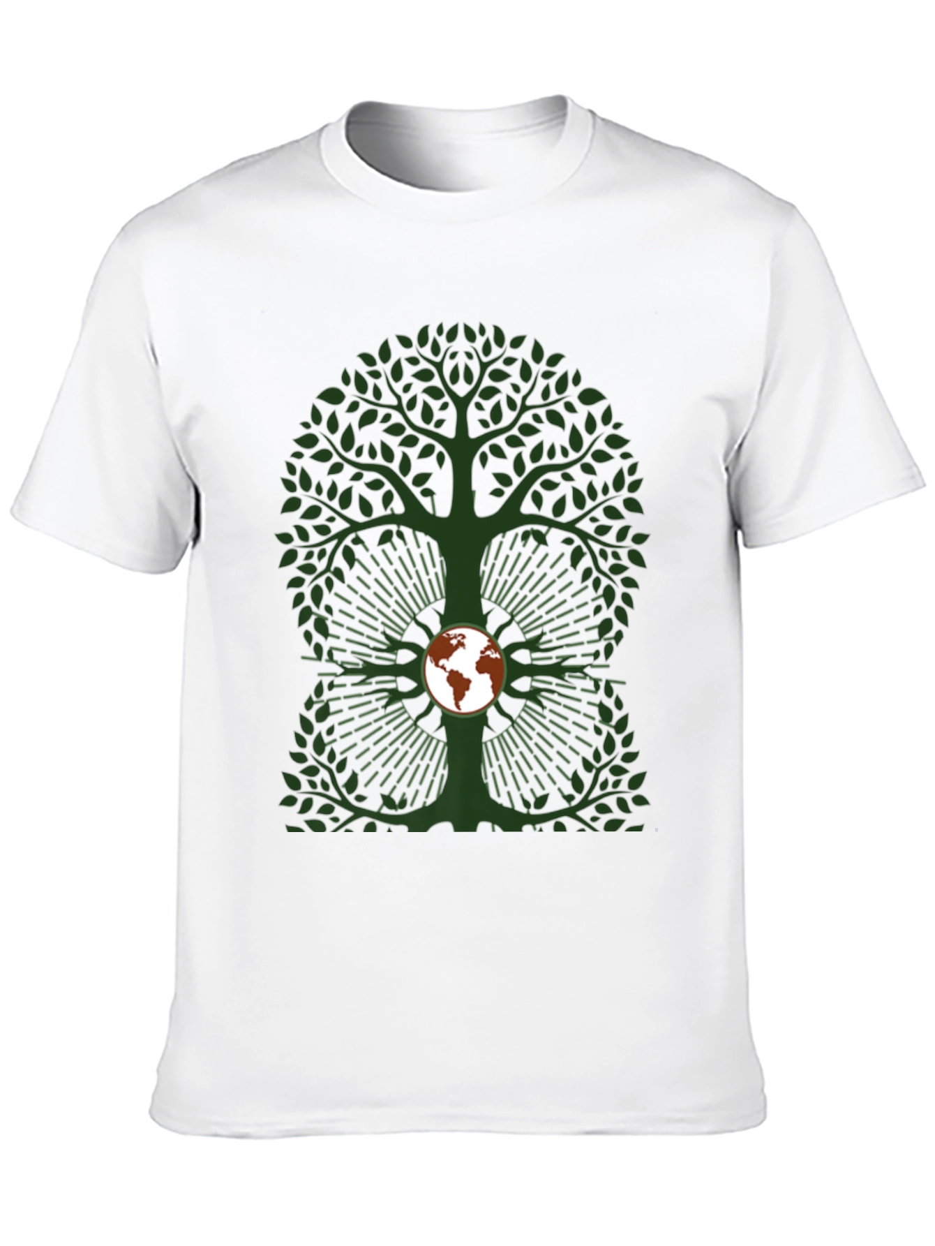 Earth Tree Graphic Tee - Eco-Friendly Design