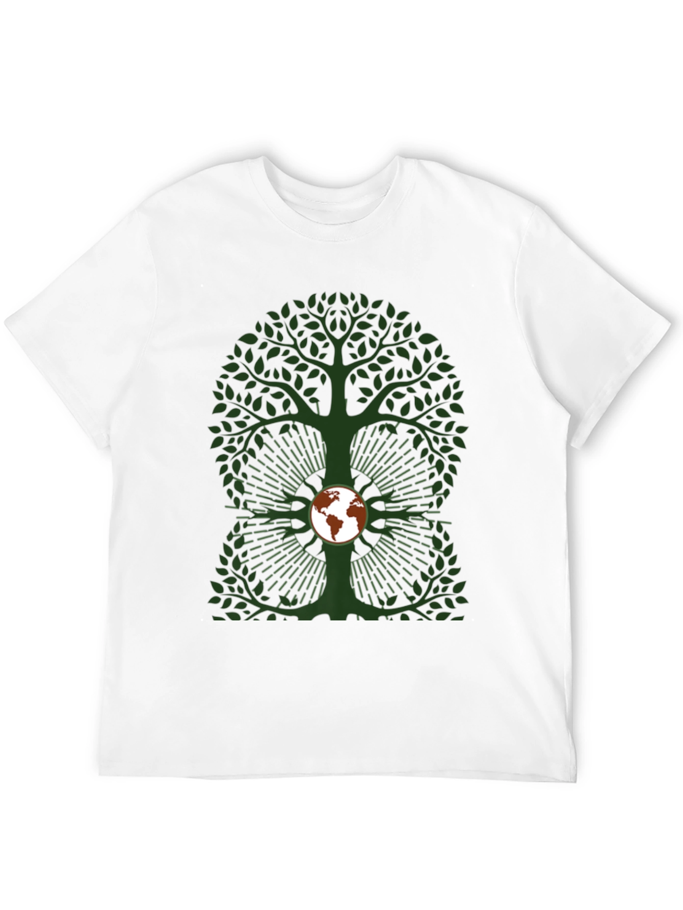 Earth Tree Graphic Tee - Eco-Friendly Design
